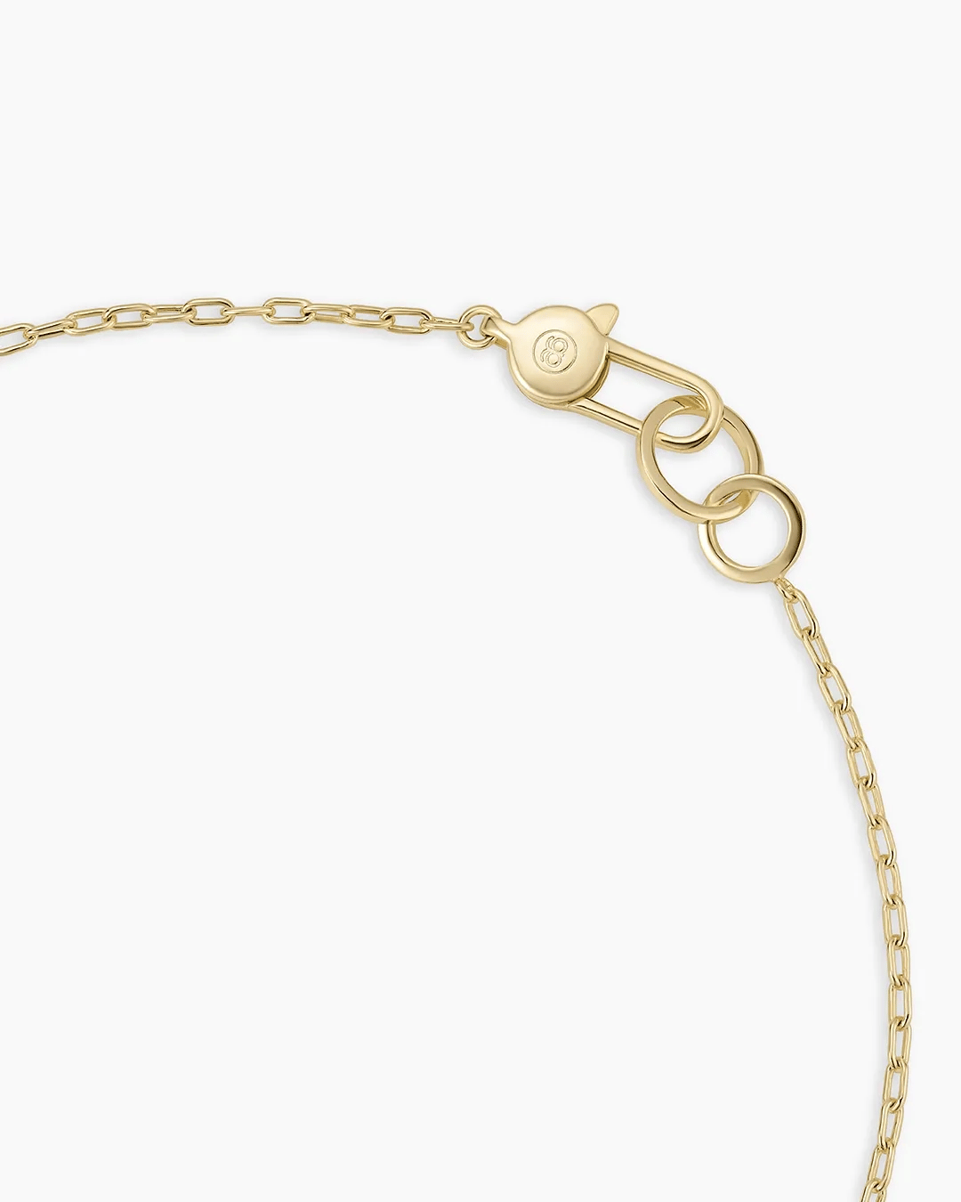 Ryder Padlock Necklace in 18K Gold Plated
