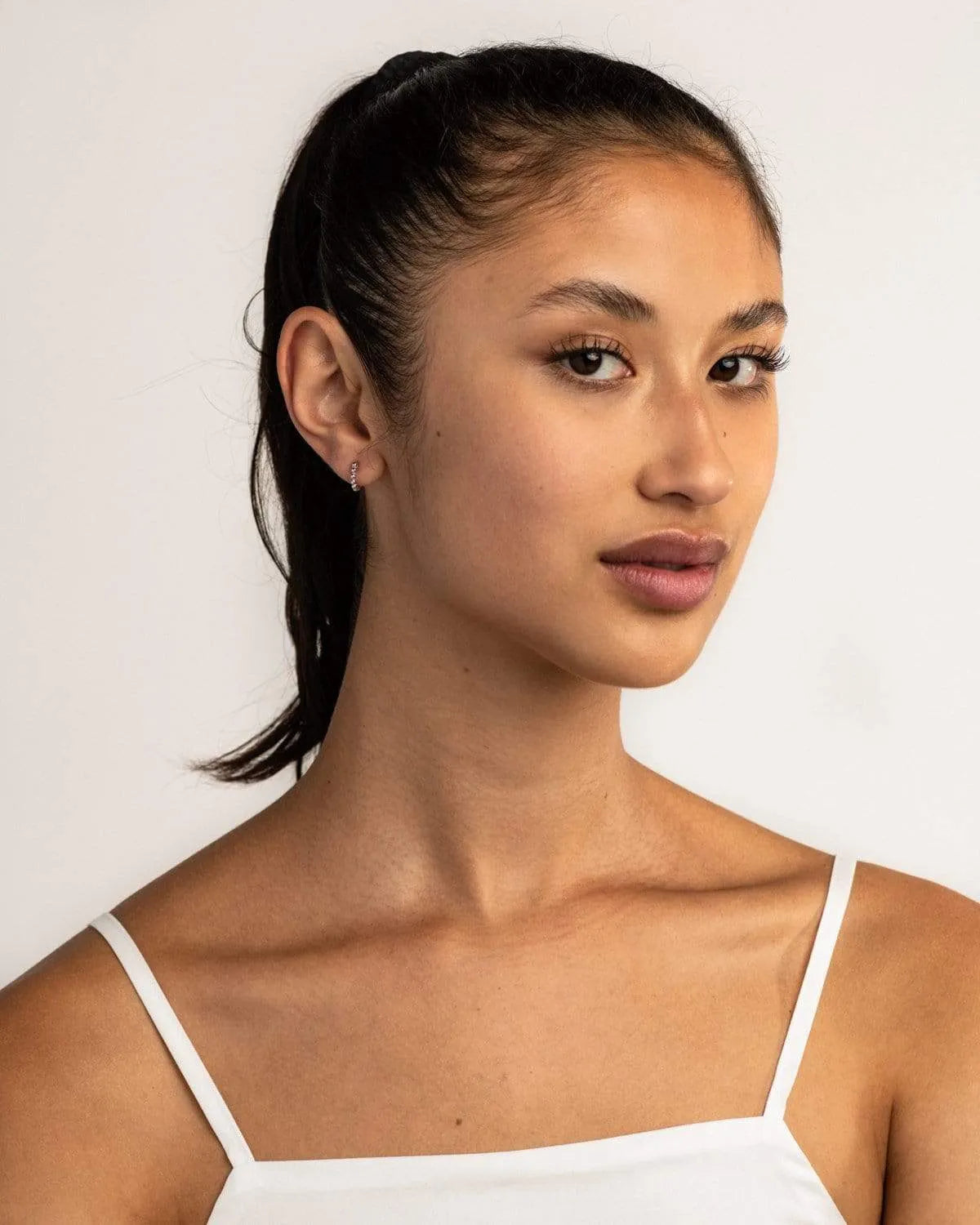 Samos Mini Hoop Earrings