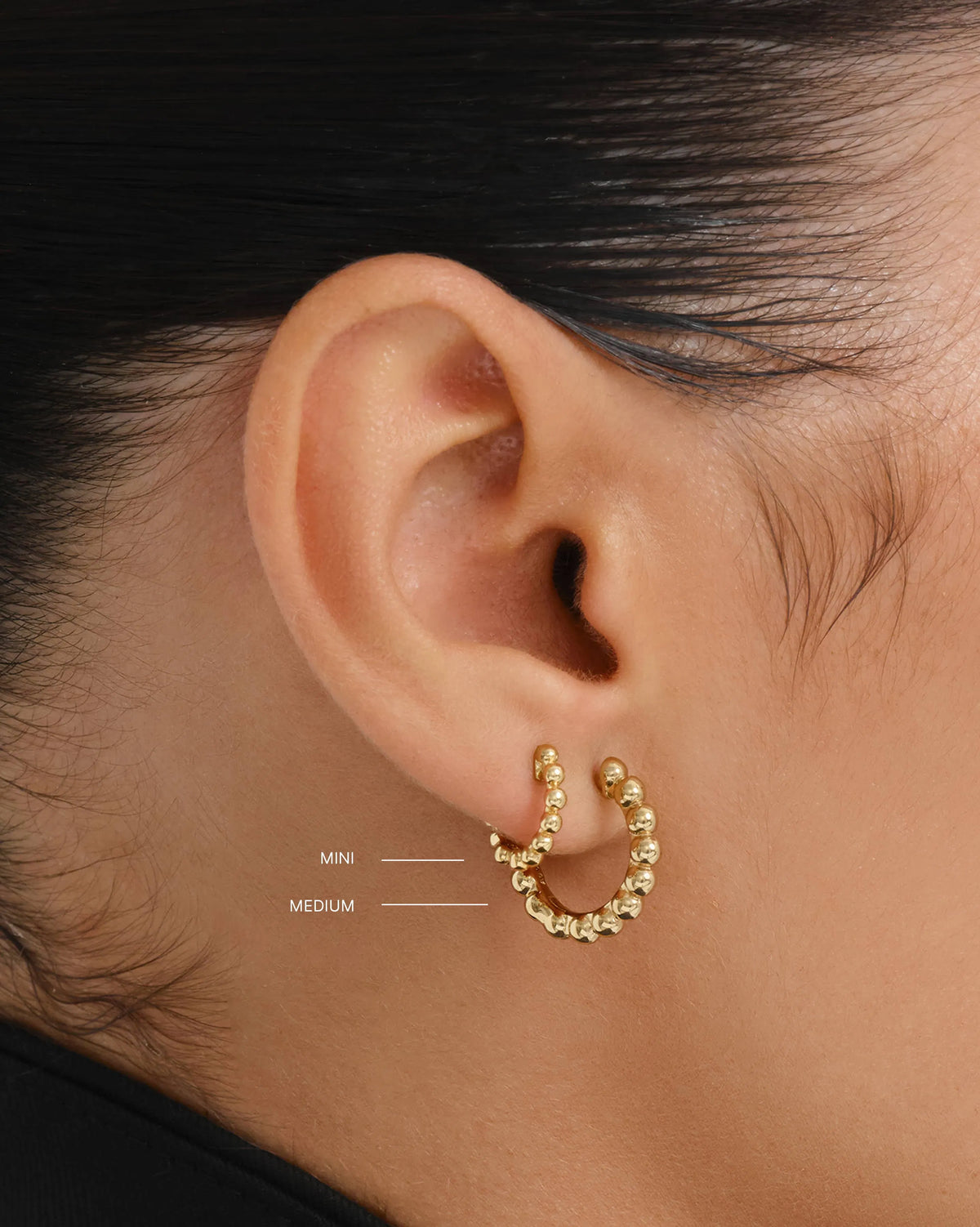 Samos Mini Hoop Earrings