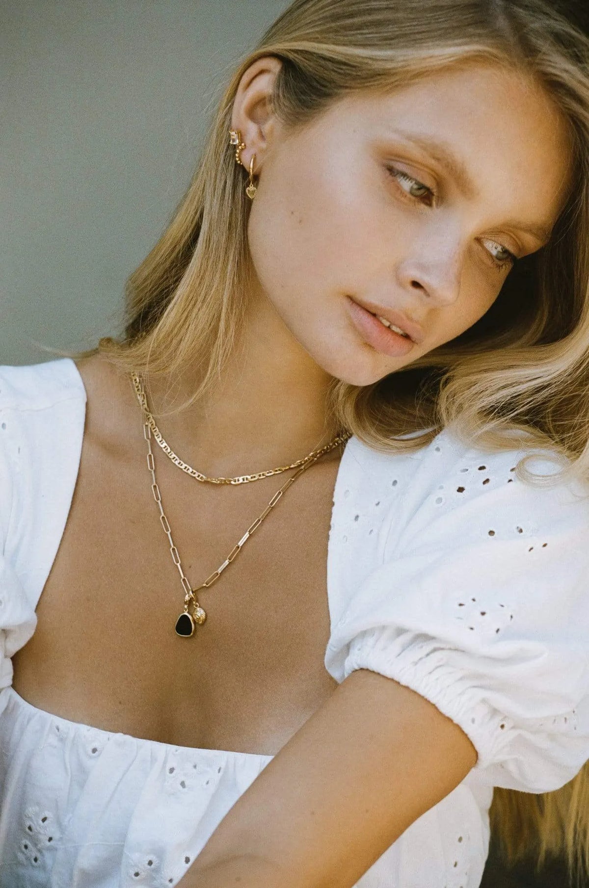 Samos Mini Hoop Earrings