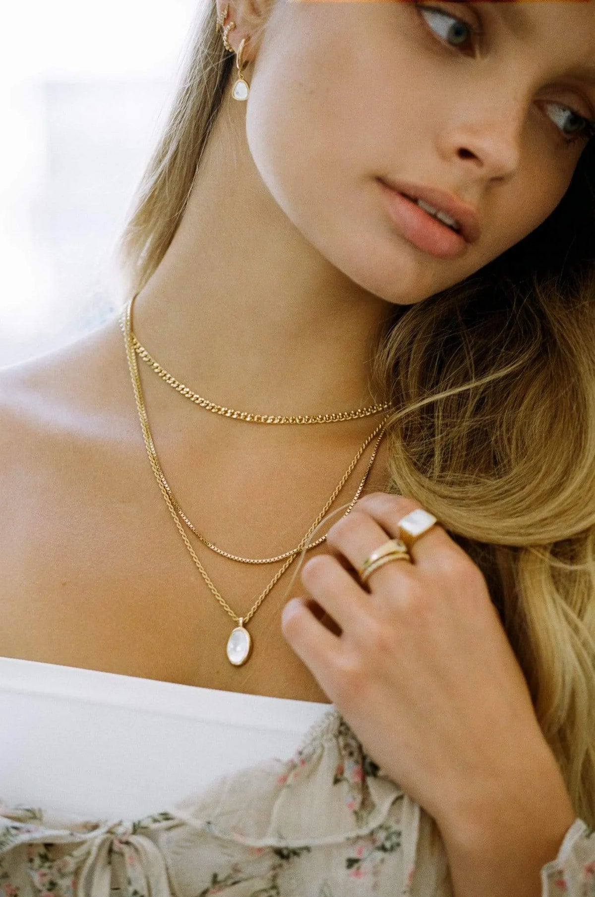 Samos Mini Hoop Earrings