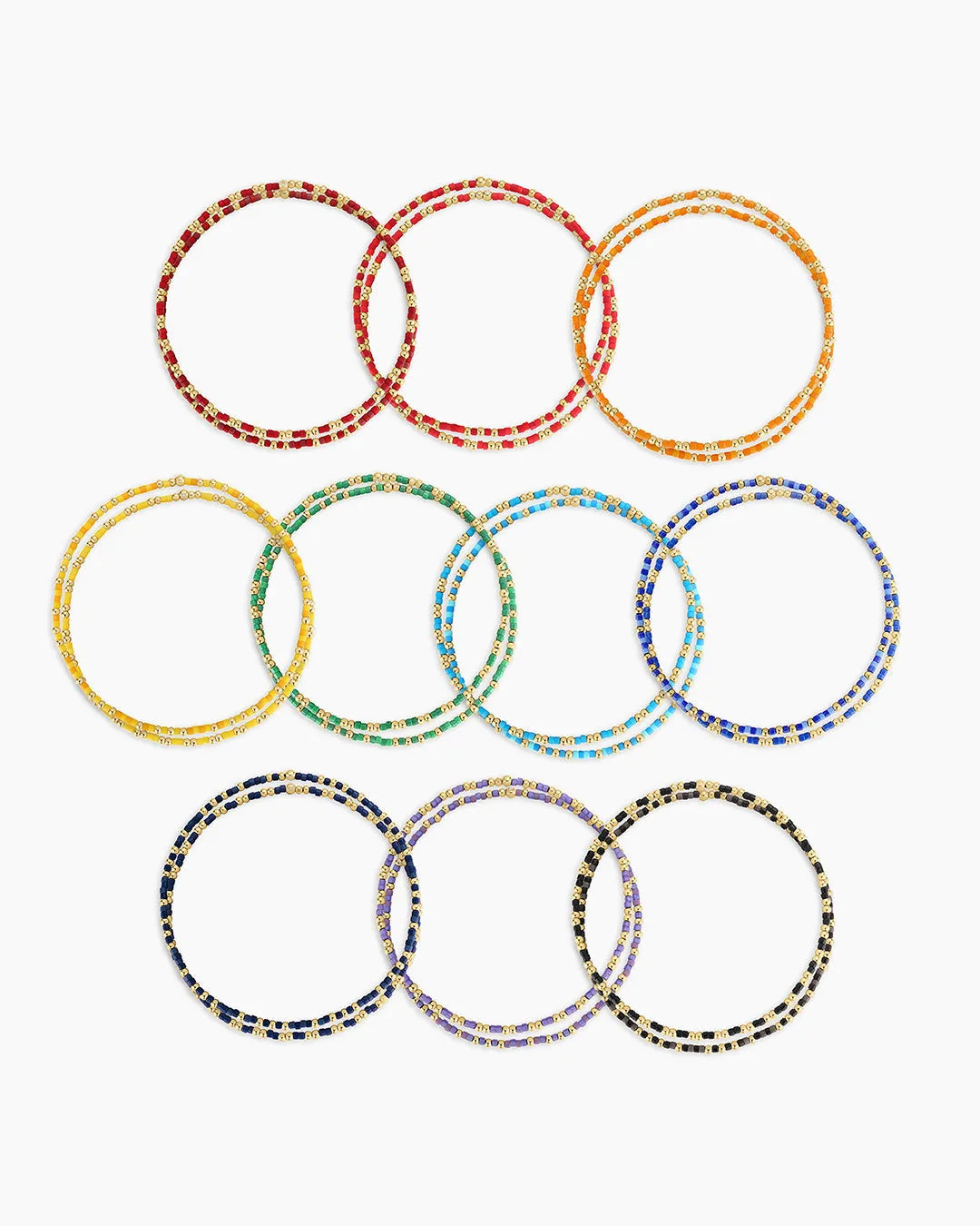 Scout Beaded Bracelet in 18K Gold Plated