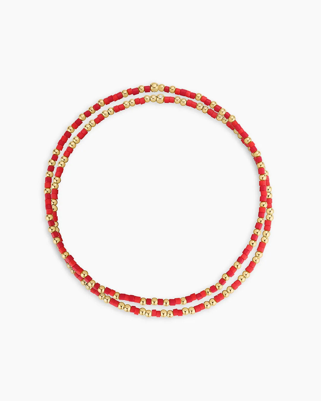 Scout Beaded Bracelet in 18K Gold Plated