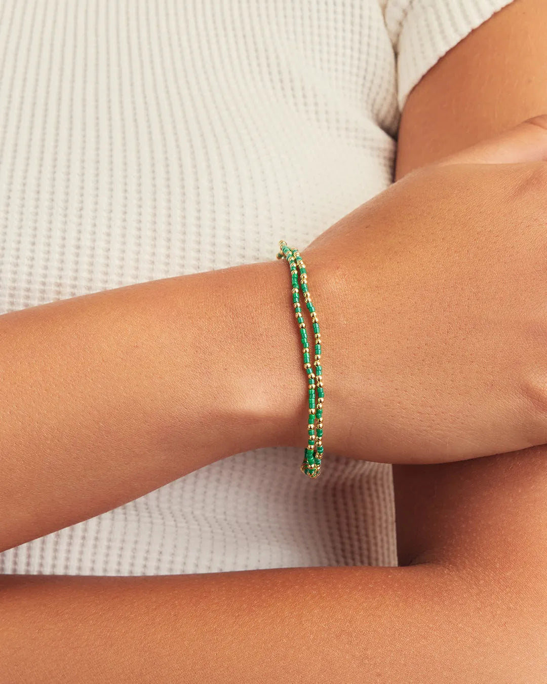 Scout Beaded Bracelet in 18K Gold Plated