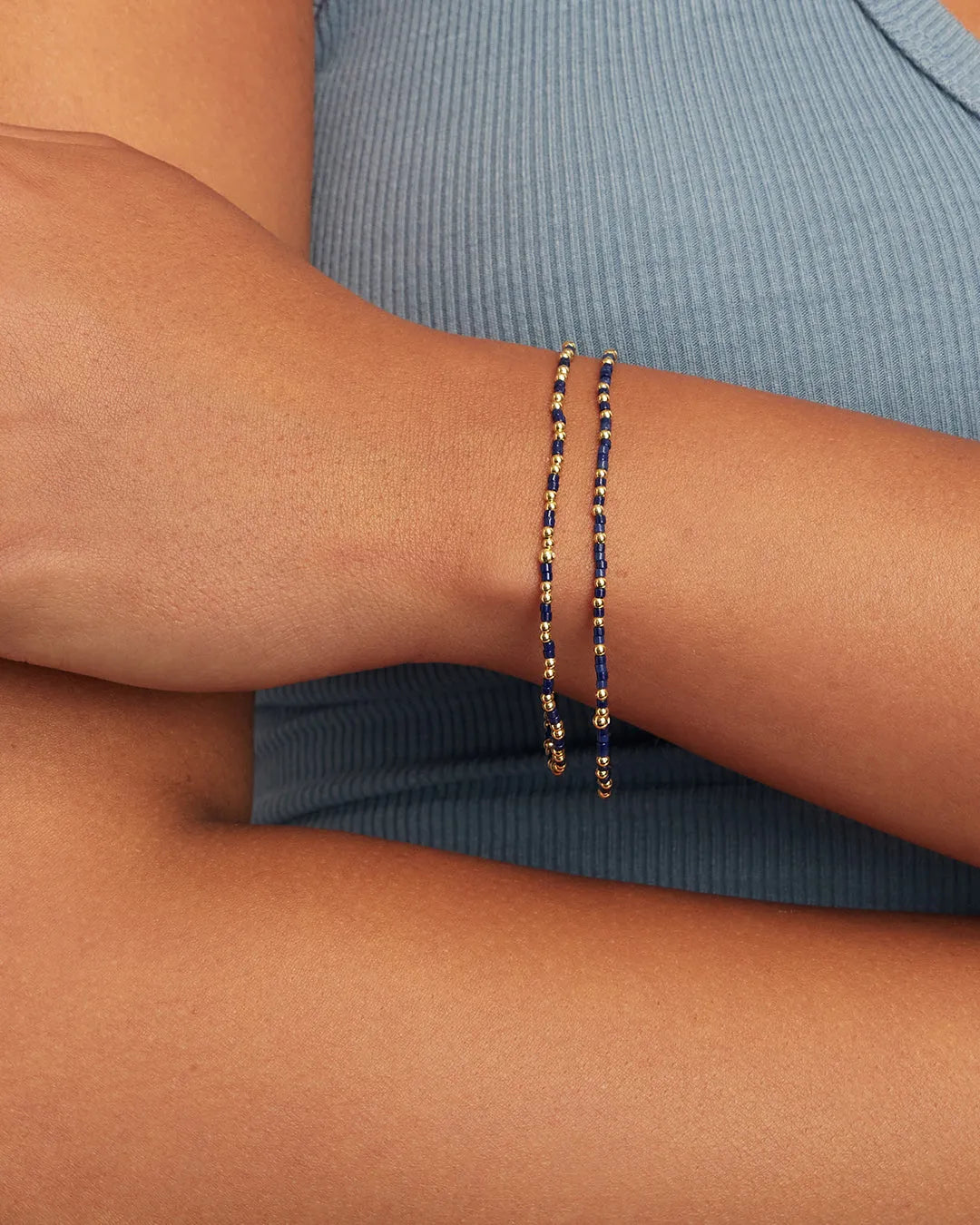 Scout Beaded Bracelet in 18K Gold Plated
