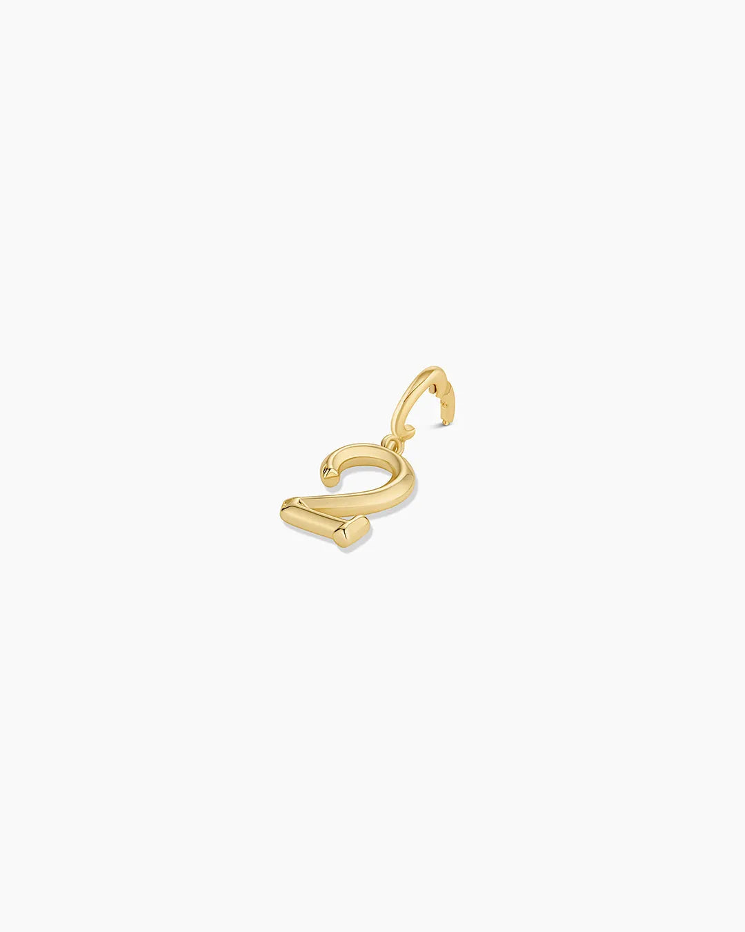 Scout Number Charm in Gold