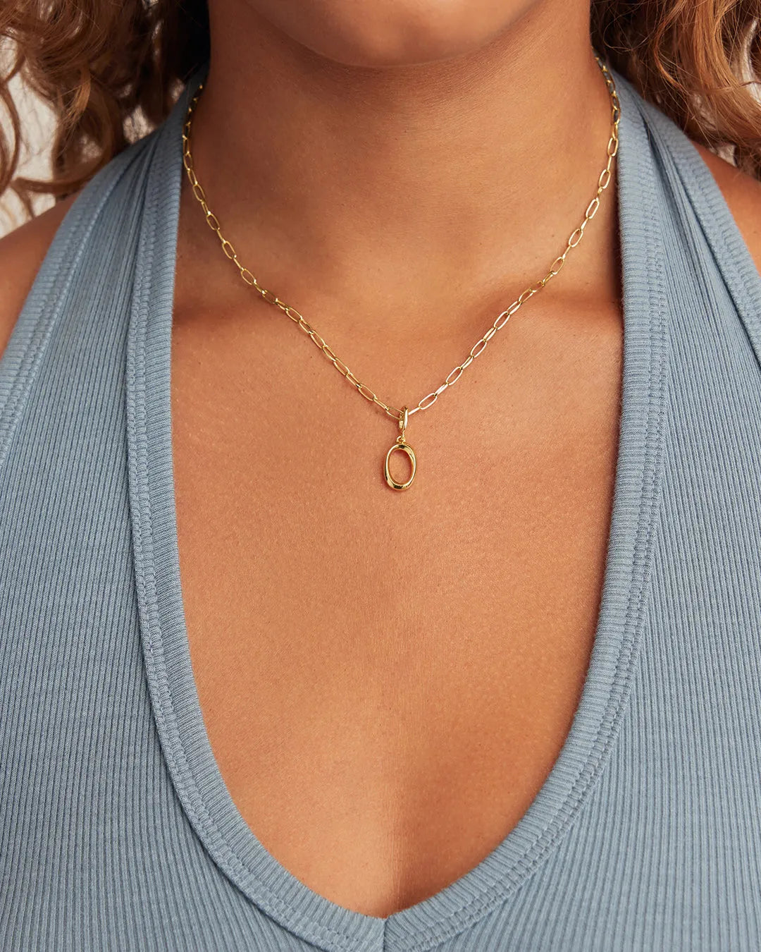 Scout Number Charm in Gold