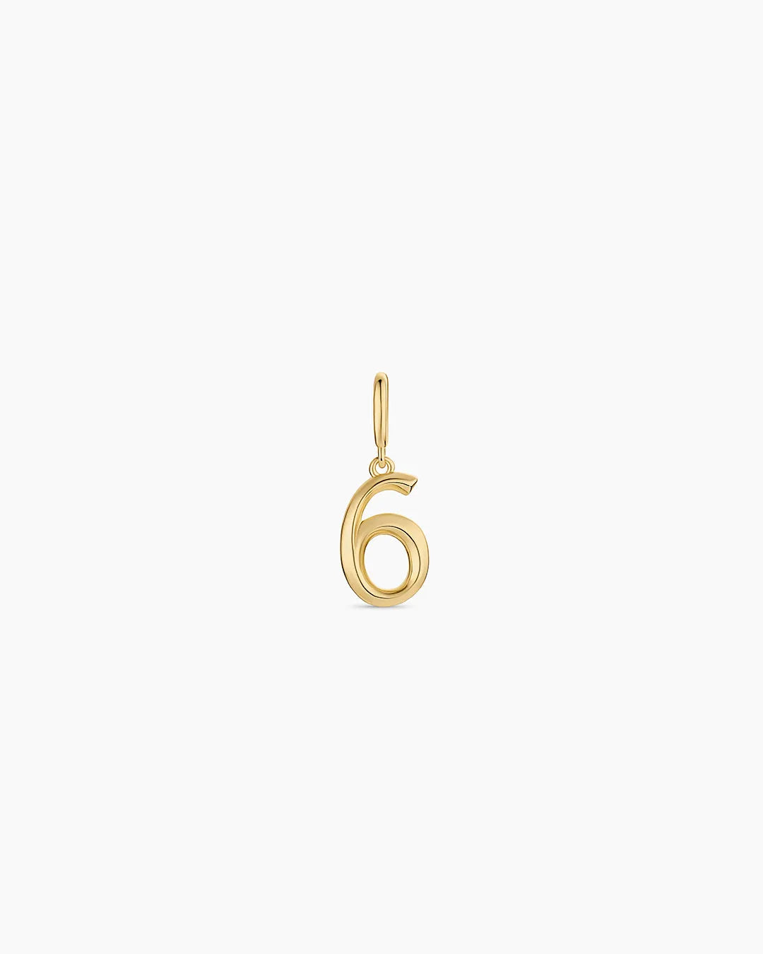 Scout Number Charm in Gold