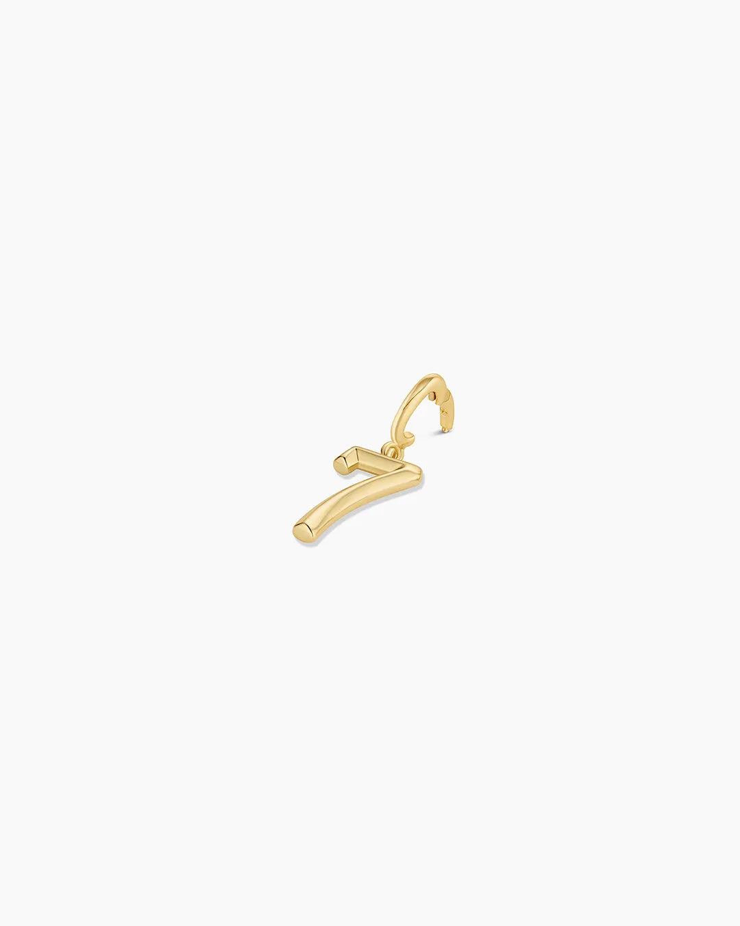 Scout Number Charm in Gold