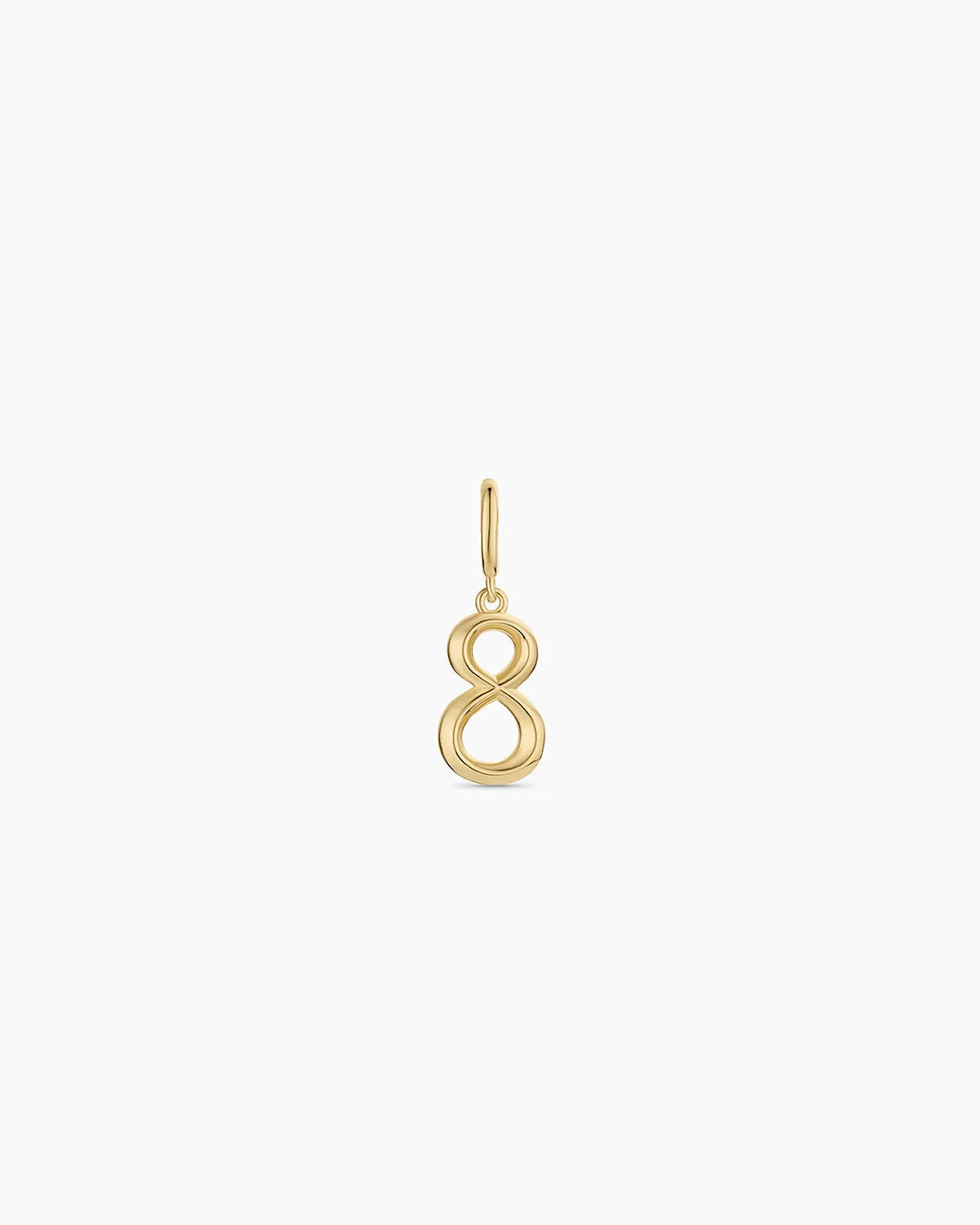Scout Number Charm in Gold