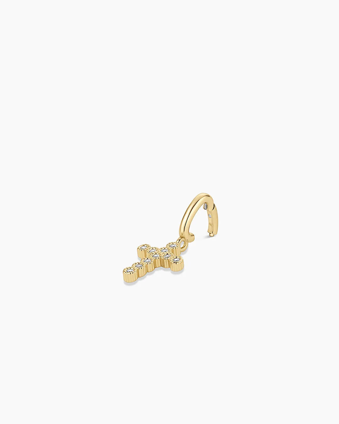 Shimmer Cross Parker Charm in 18K Gold Plated