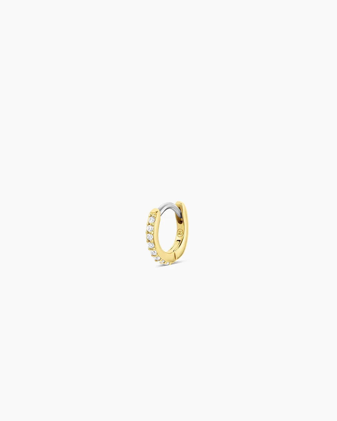 Shimmer Single Huggie in Gold
