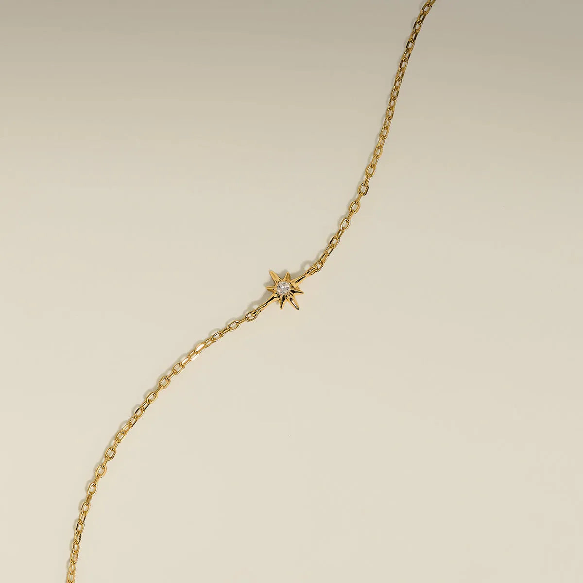 Shooting Star Charm Bracelet in Gold