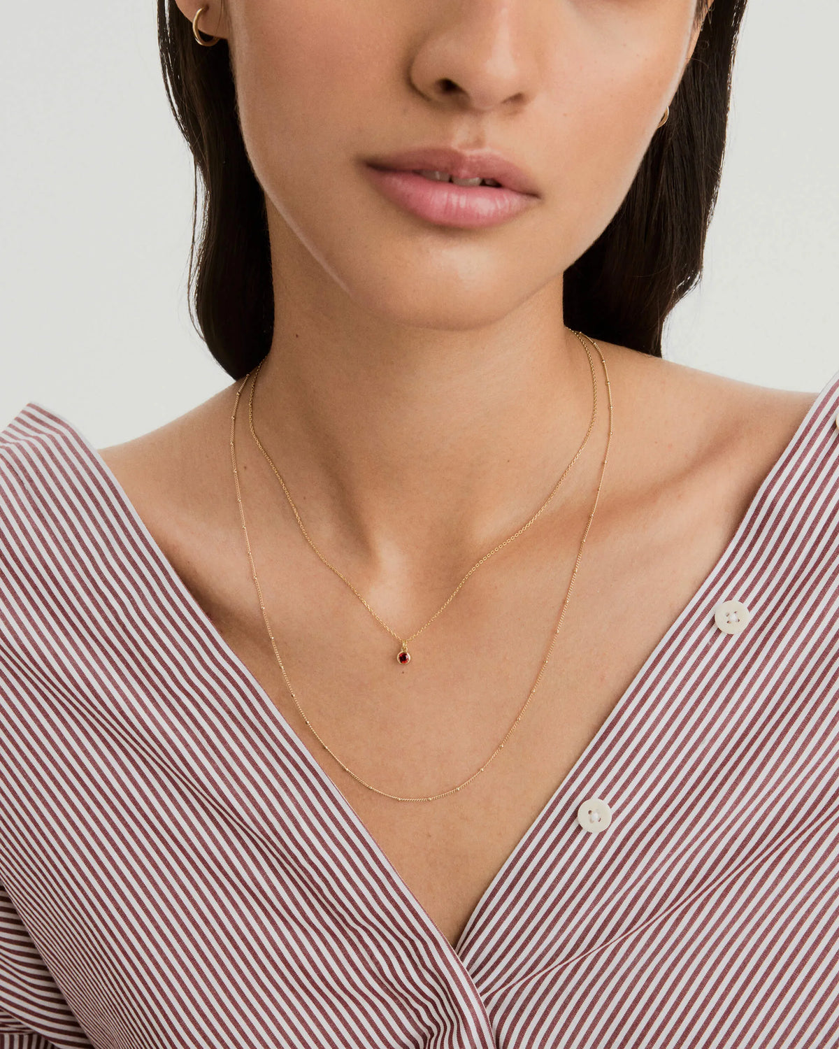 Sia Birthstone Pendant Necklace