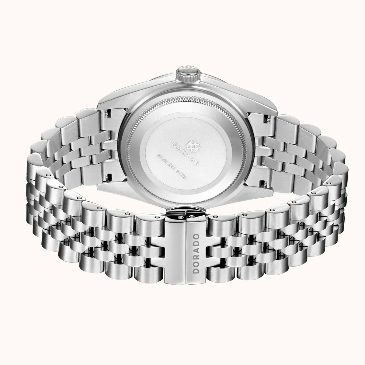 Silver Timeless Watch Pink