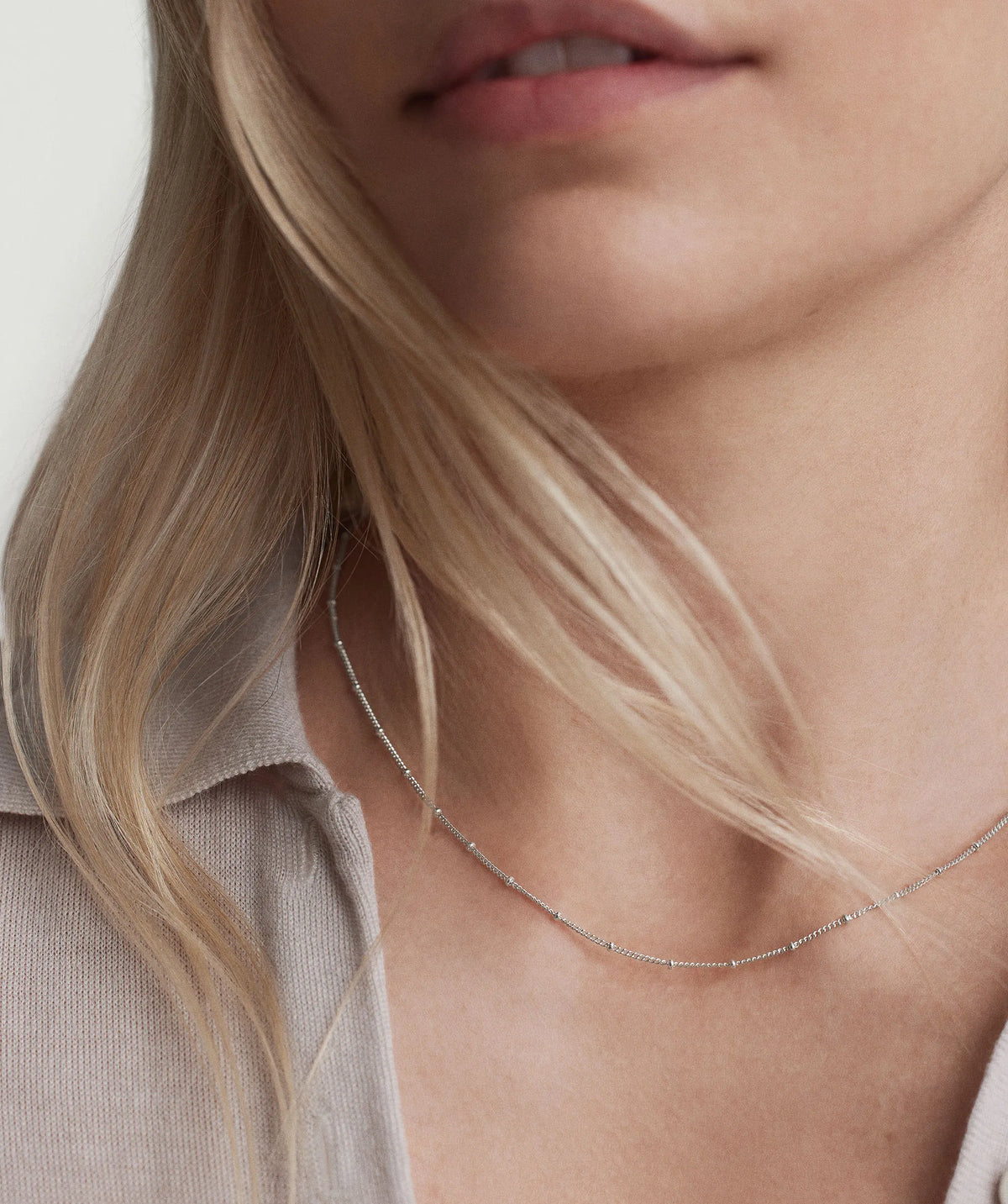 Spheres Chain Necklace