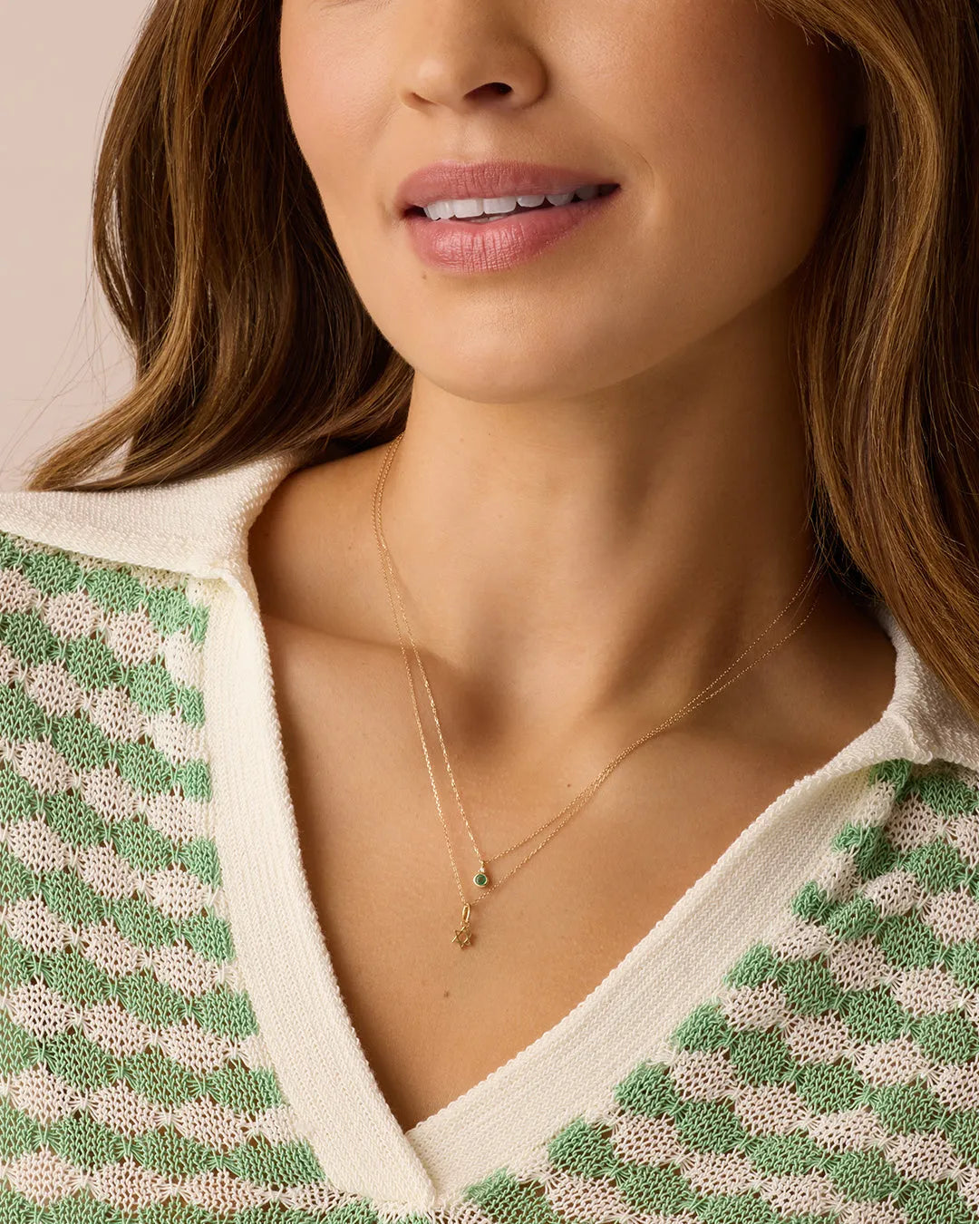 Star of David Charm in 14K Gold