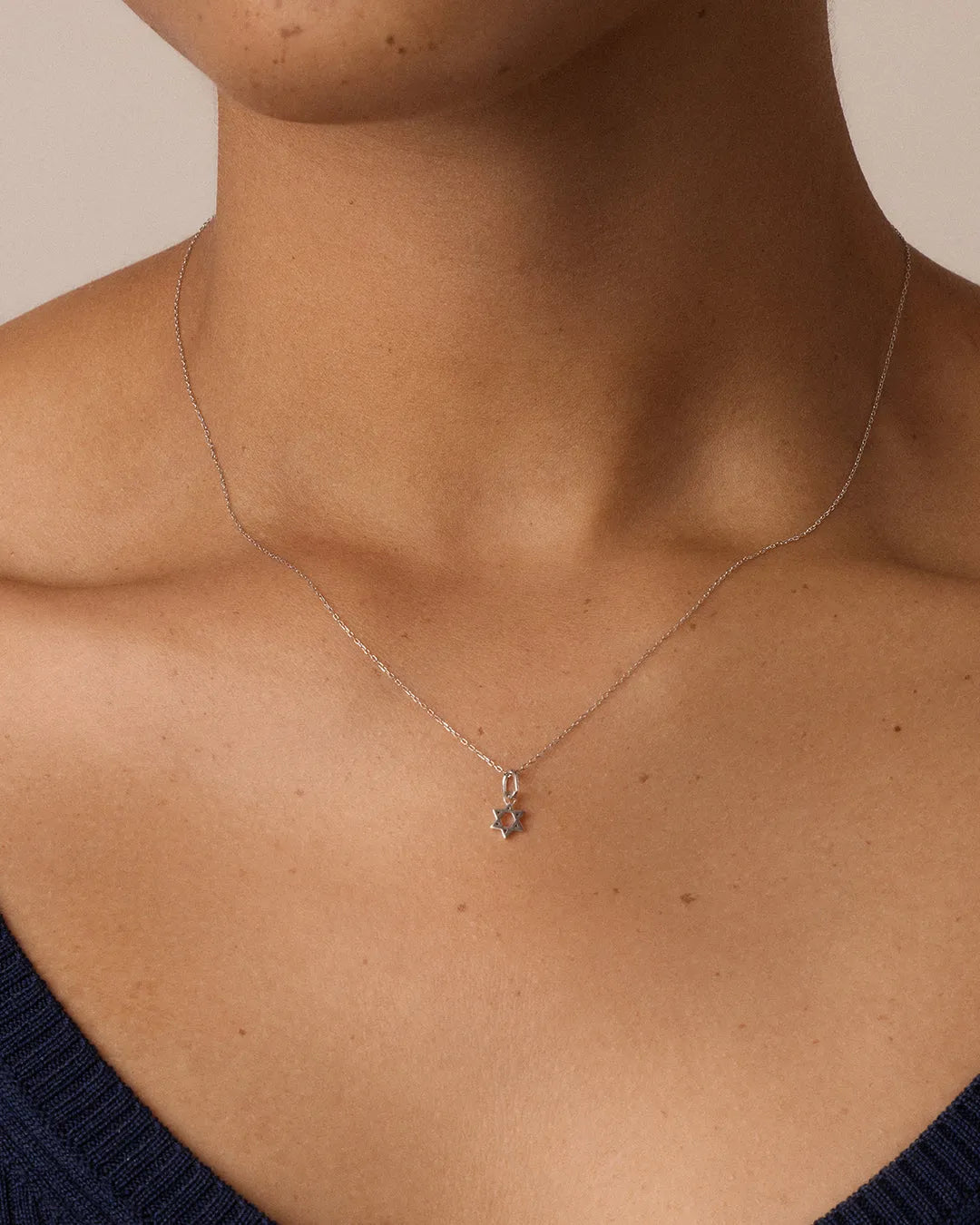 Star of David Charm in 14K Gold
