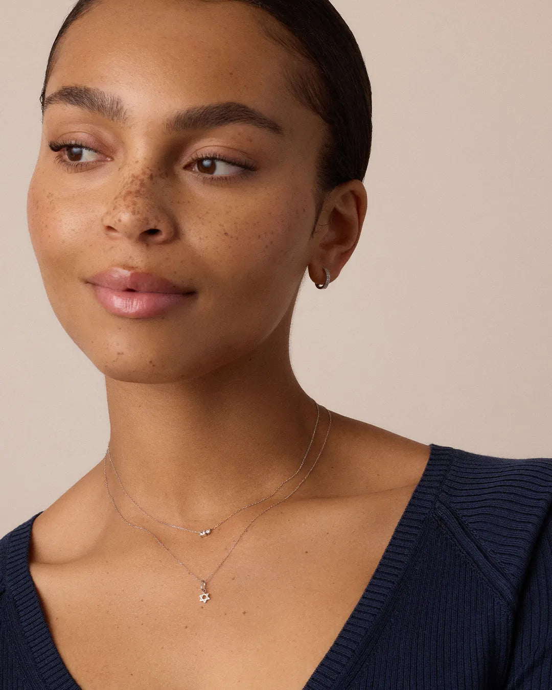 Star of David Charm in 14K Gold