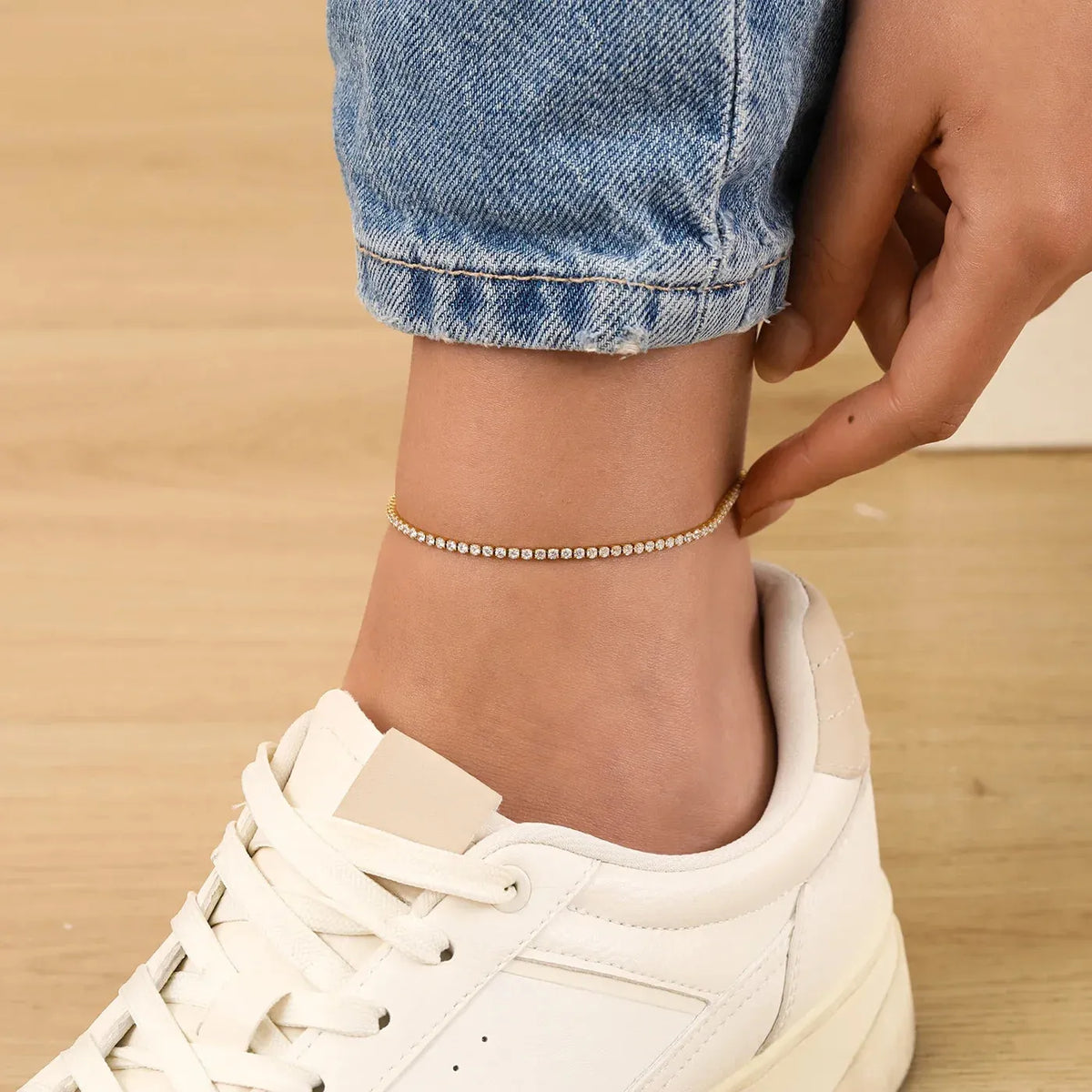 Tennis Anklet 2mm