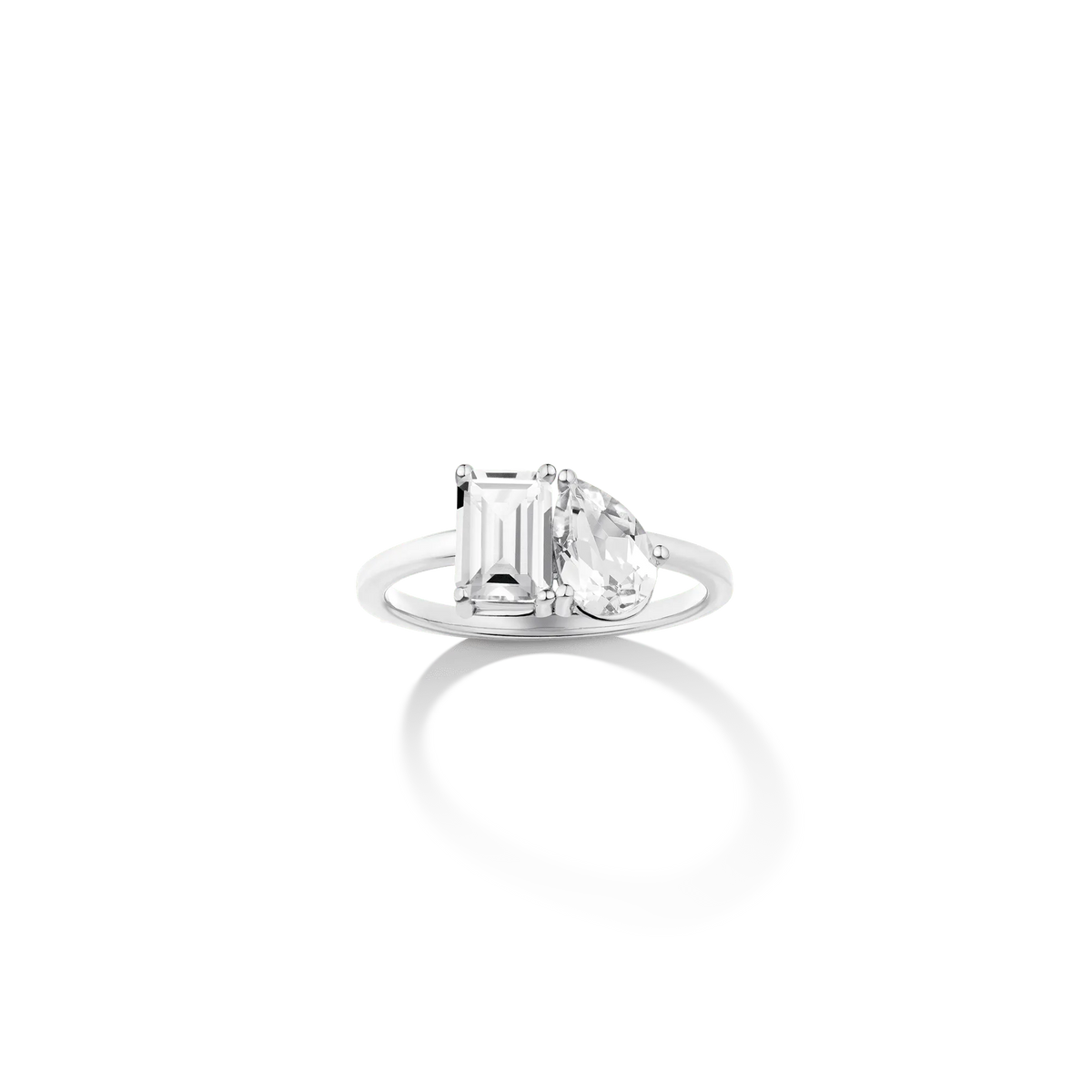 Toi et Moi Gemstone Classic Ring
