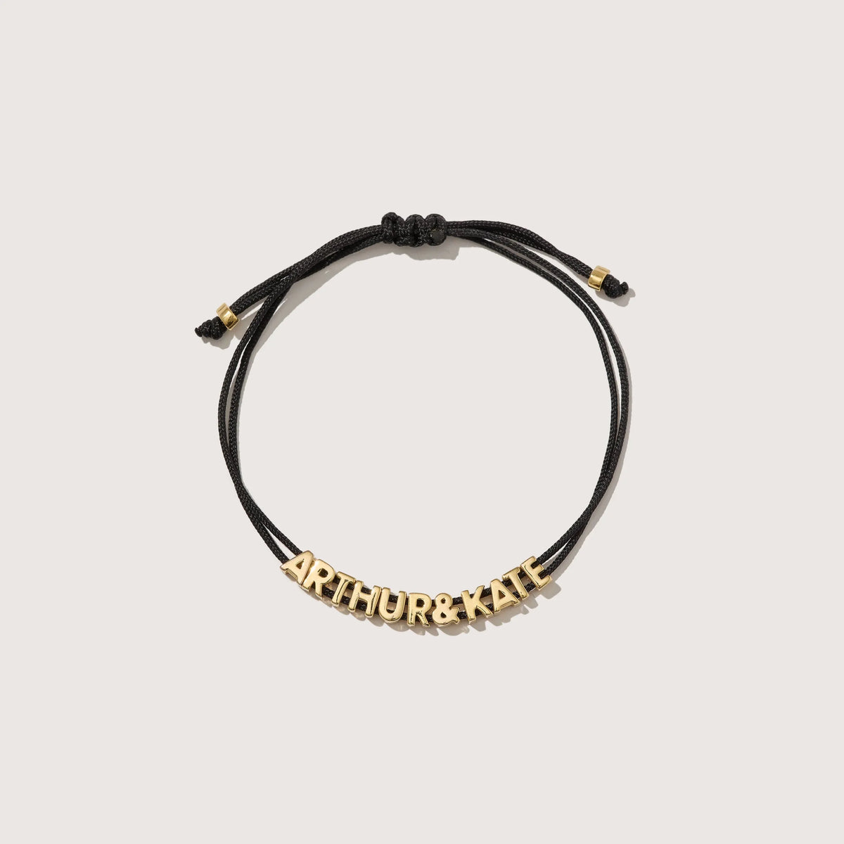 Totem Name Black Cord Bracelet