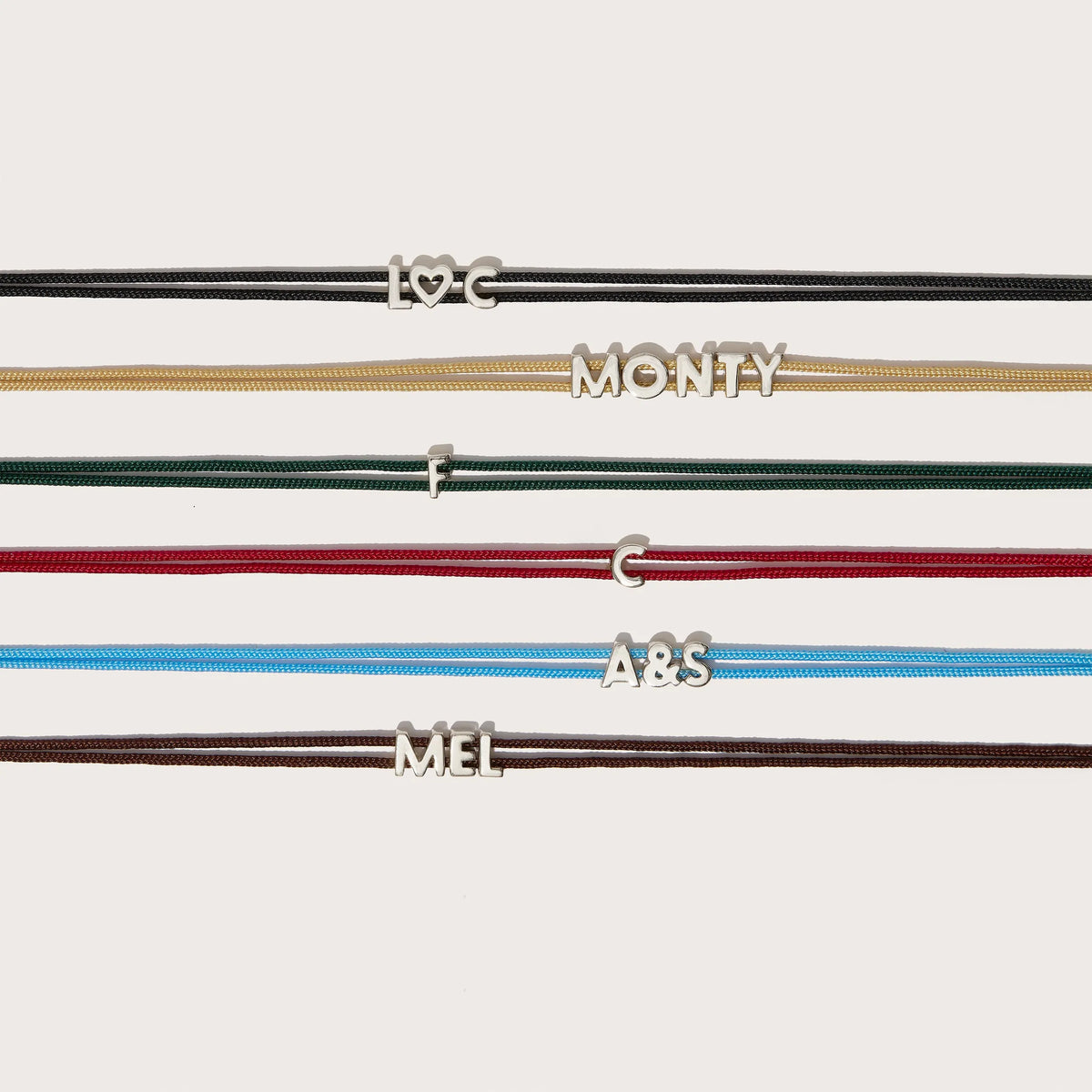 Totem Name Cord Bracelet