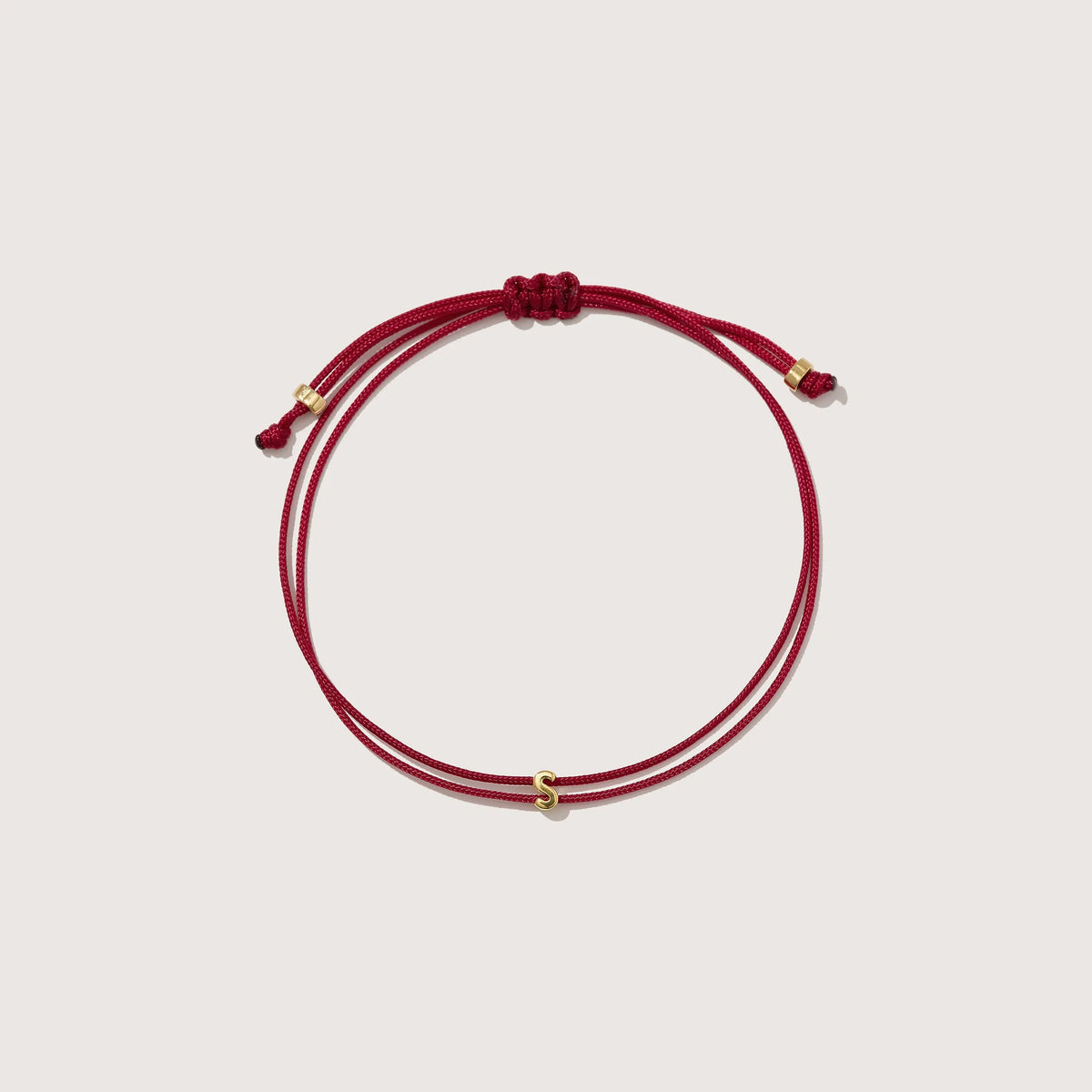 Totem Name Red Cord Bracelet