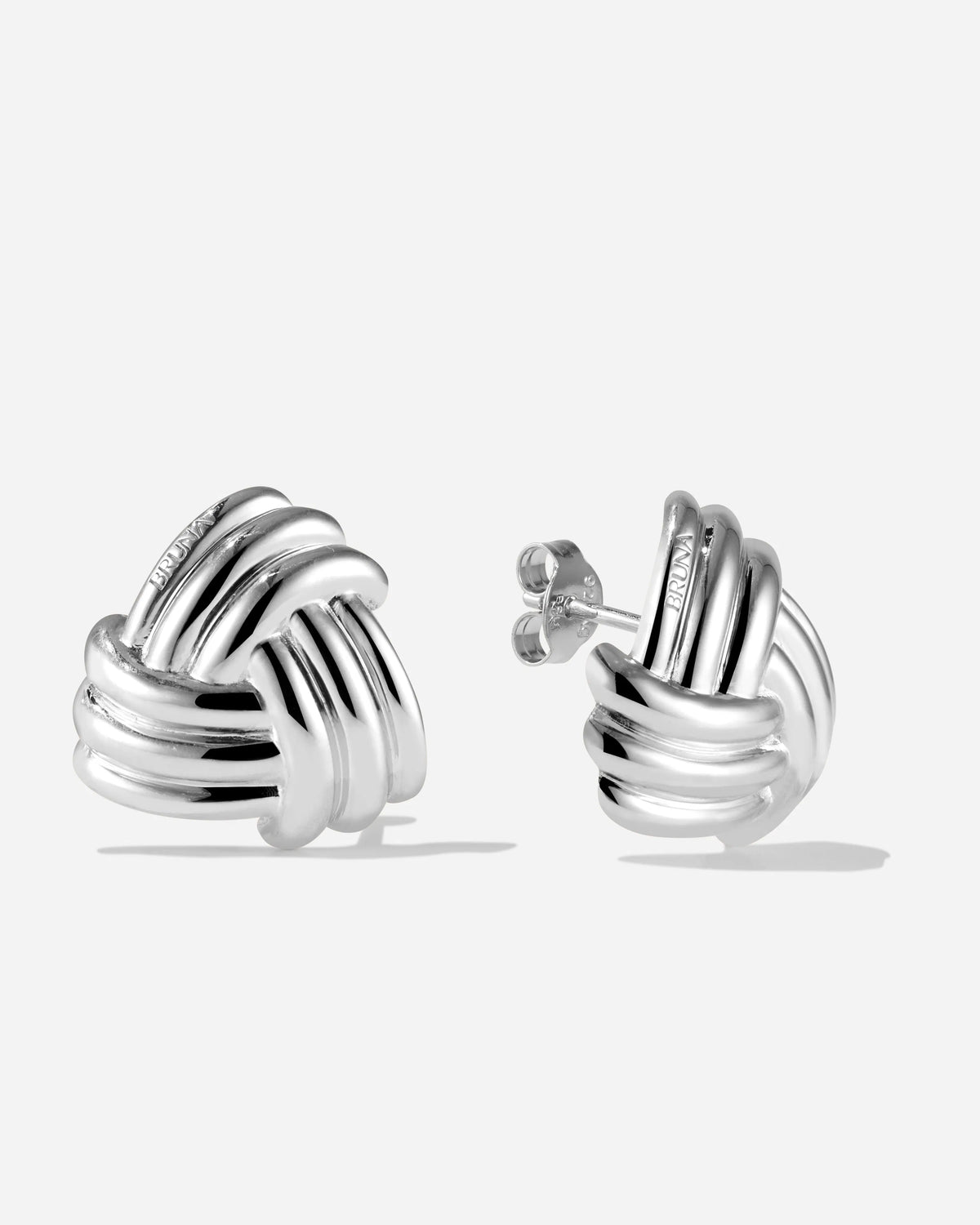 Trento Knot Stud Earrings