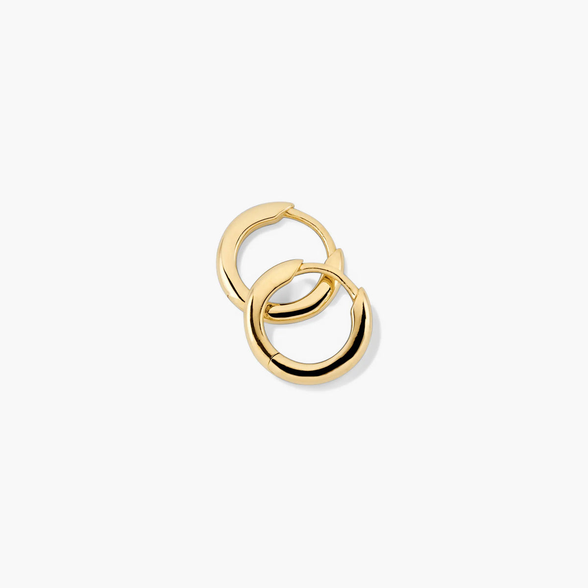 Tube Huggie Hoop Earrings