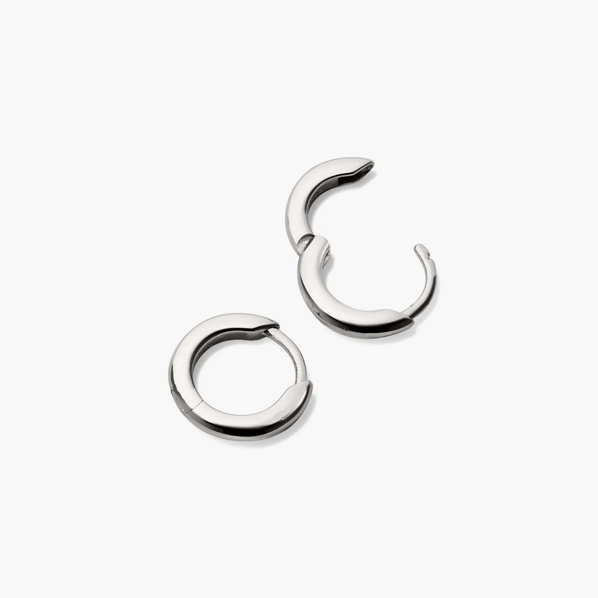 Tube Huggie Hoop Earrings