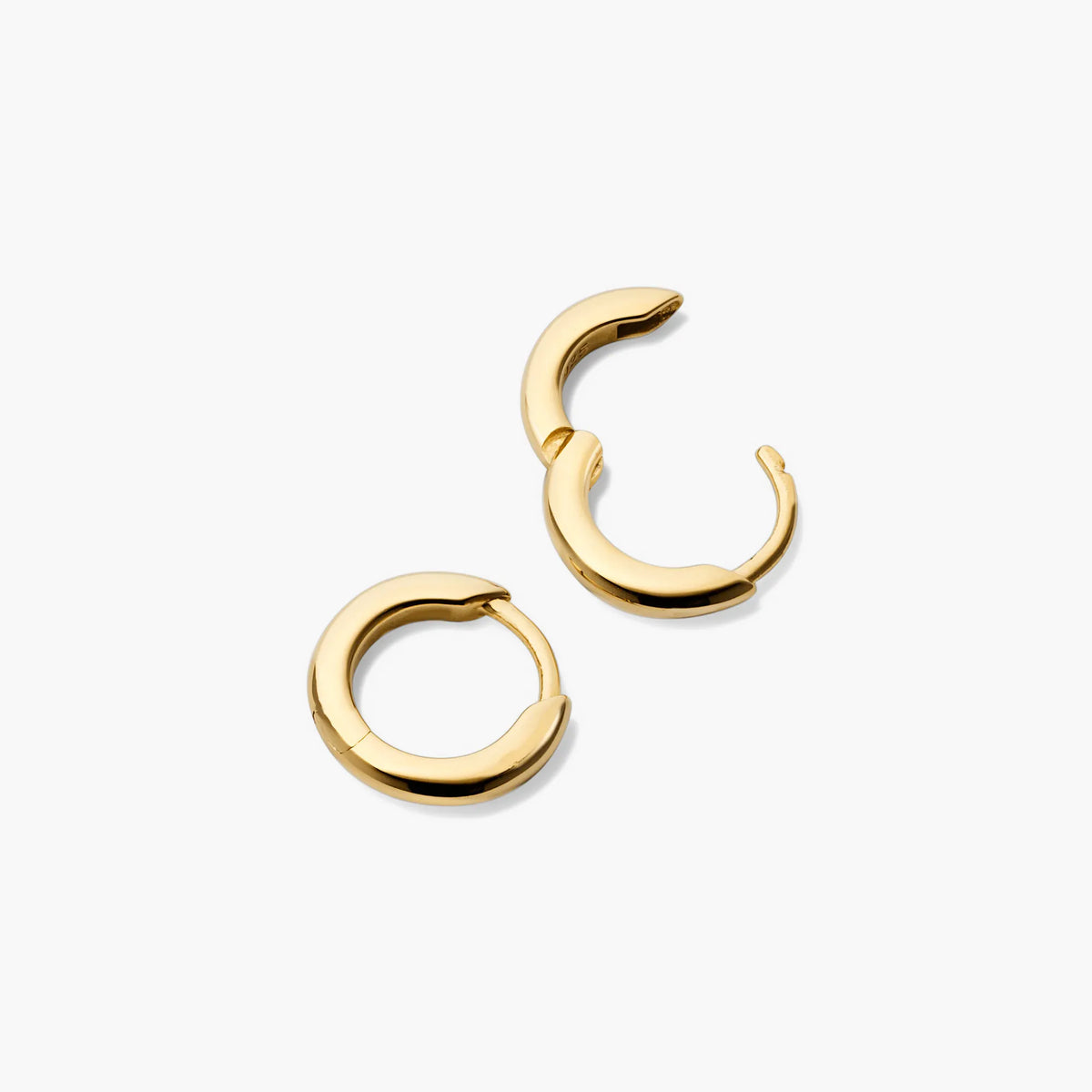 Tube Huggie Hoop Earrings
