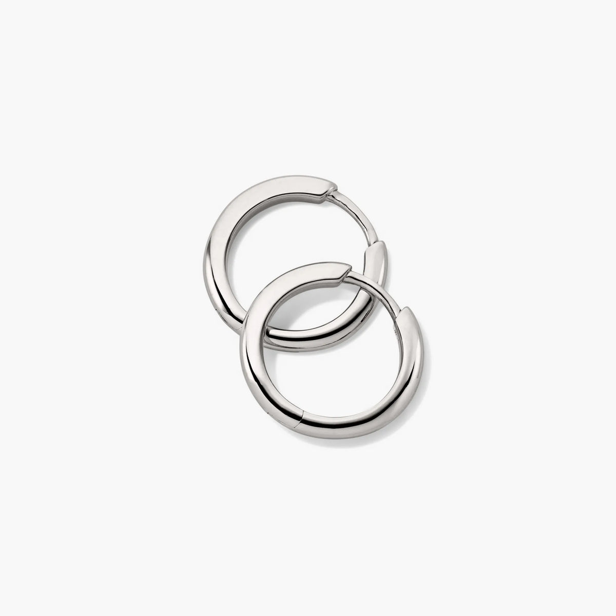 Tube Medium Hoop Earrings