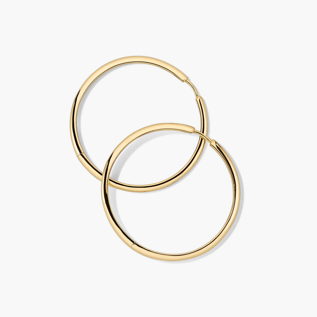 Tube Oversized Hoop Earrings