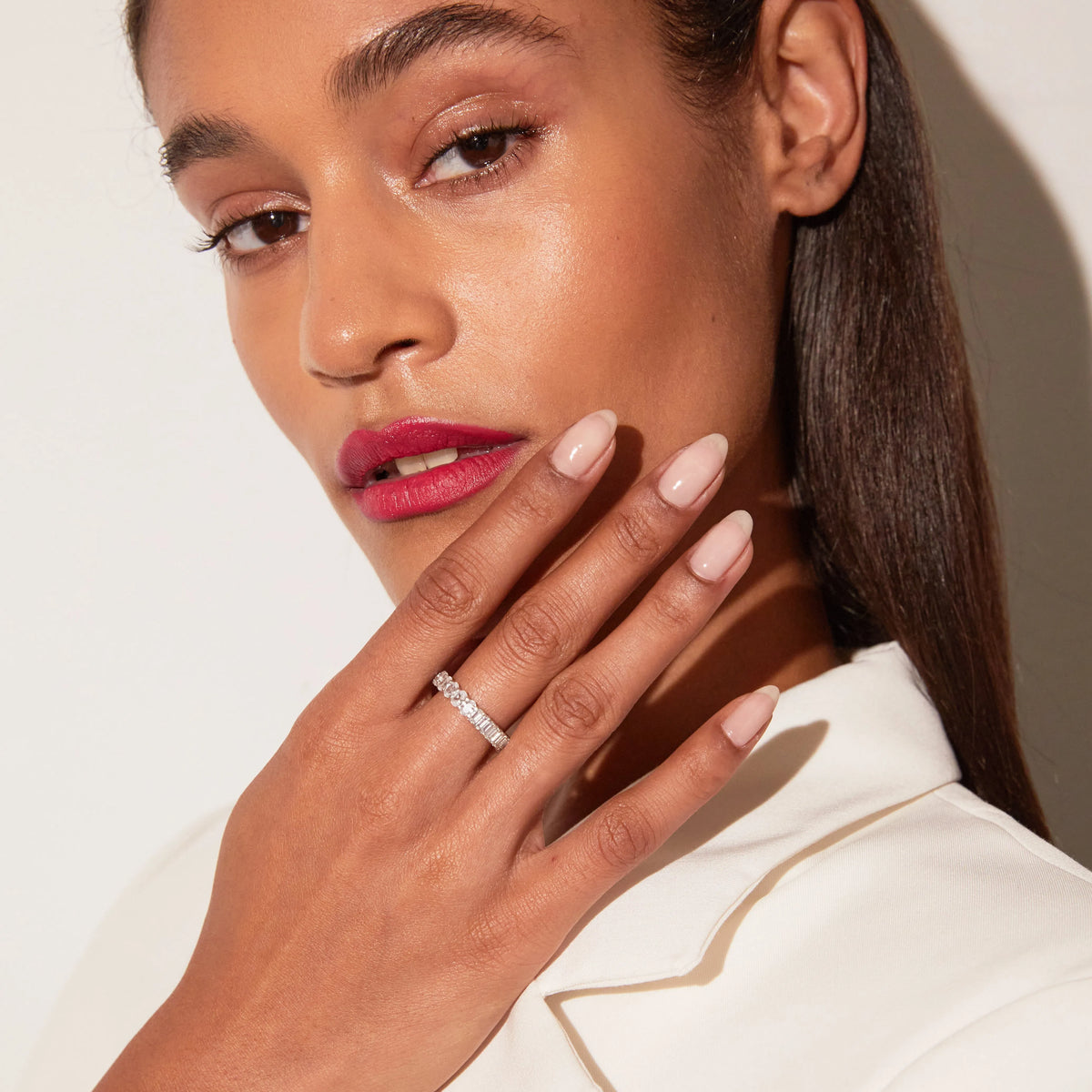 Two-in-One Lab Grown Diamond Eternity Ring