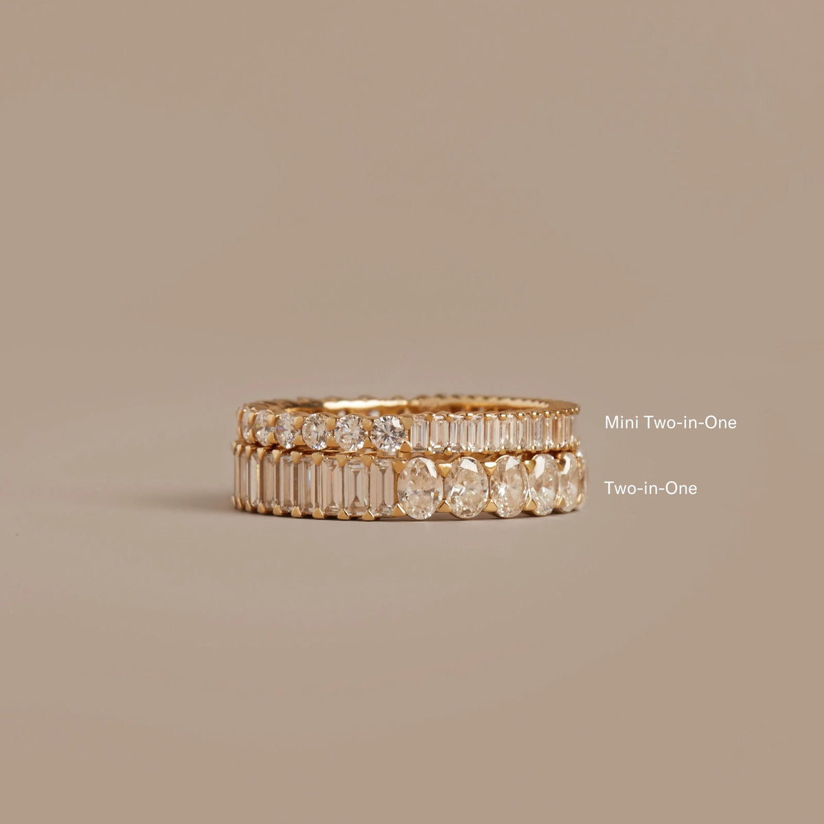 Two-in-One Lab Grown Diamond Eternity Ring