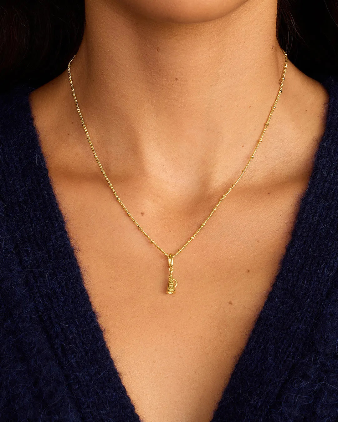 Varsity Parker Charm in 18K Gold Plated
