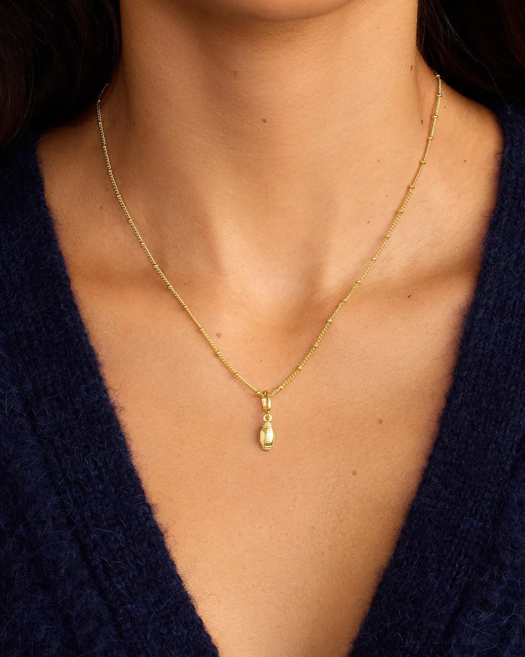 Varsity Parker Charm in 18K Gold Plated