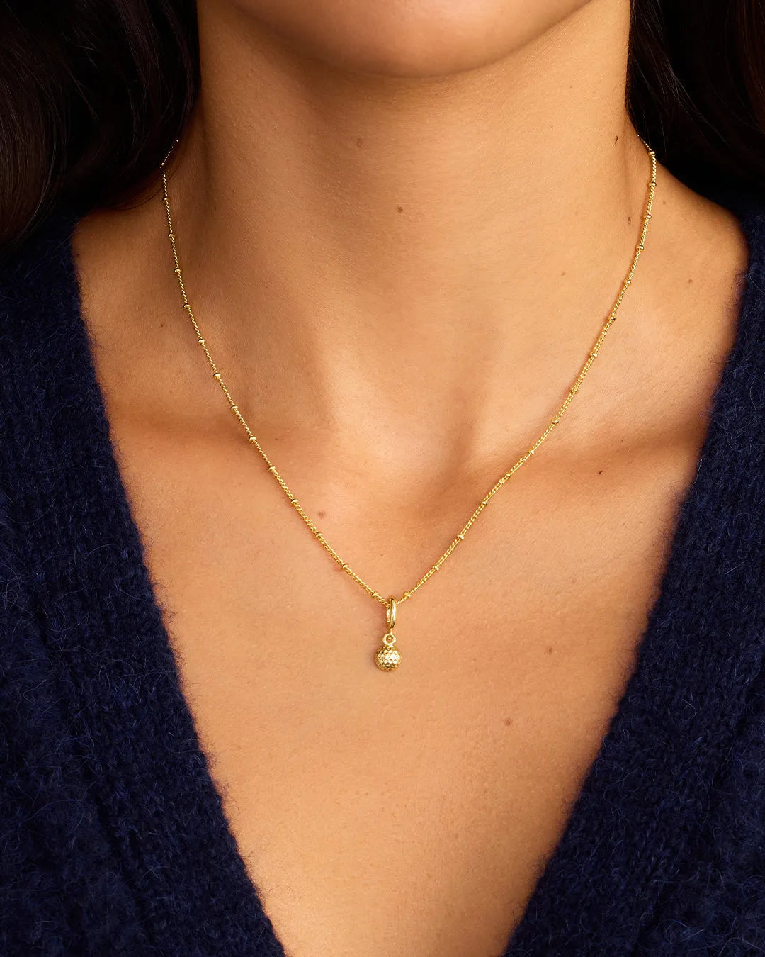 Varsity Parker Charm in 18K Gold Plated