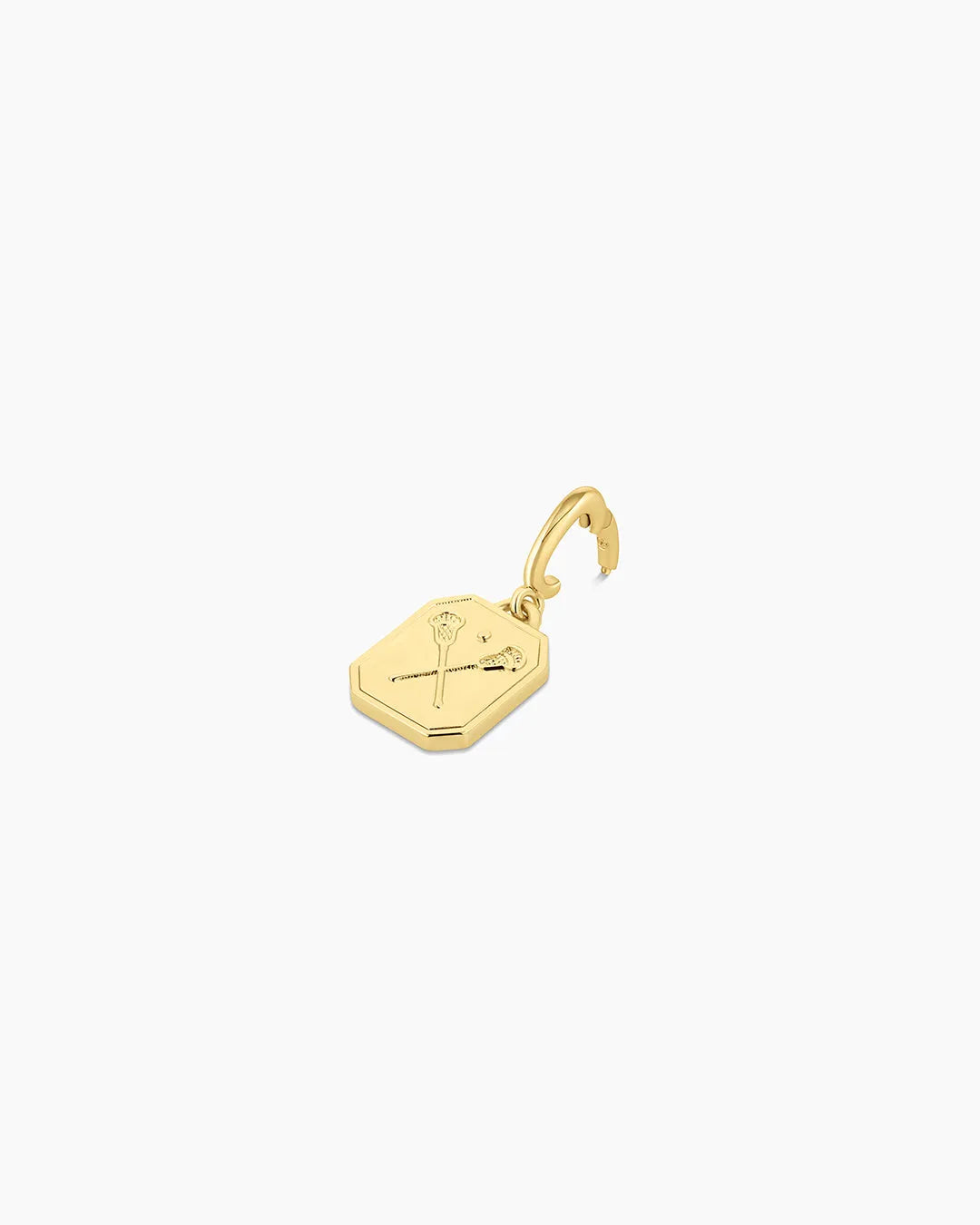 Varsity Parker Charm in 18K Gold Plated