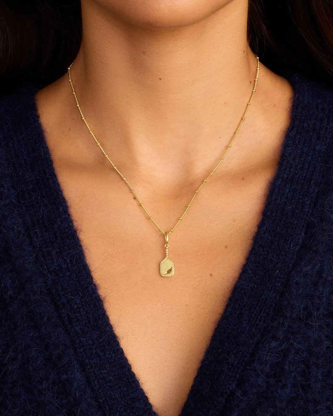Varsity Parker Charm in 18K Gold Plated