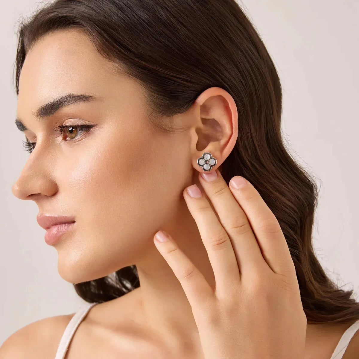 Ventura Clover Stud Earrings