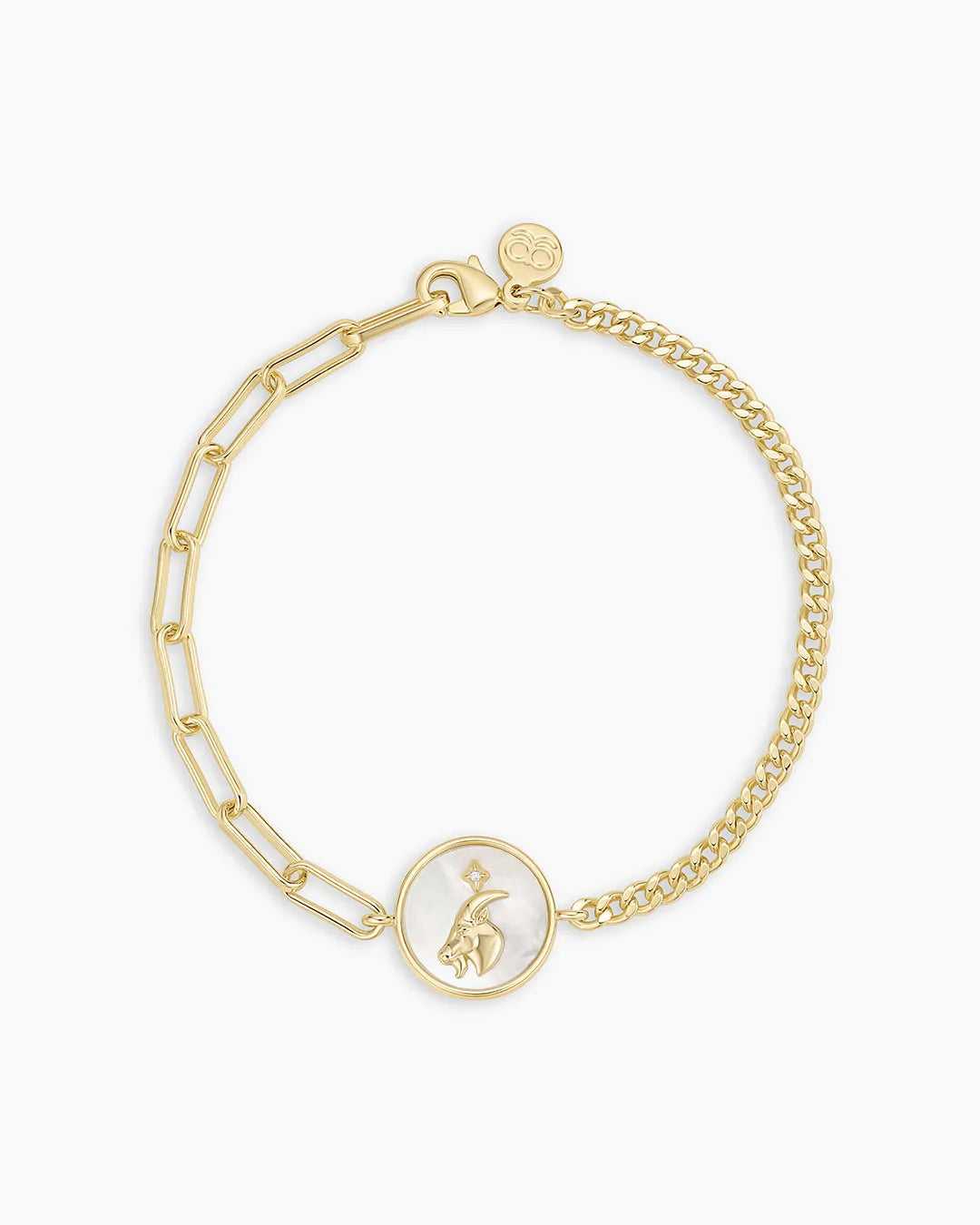 Vintage Zodiac Bracelet in 18K Gold Plated