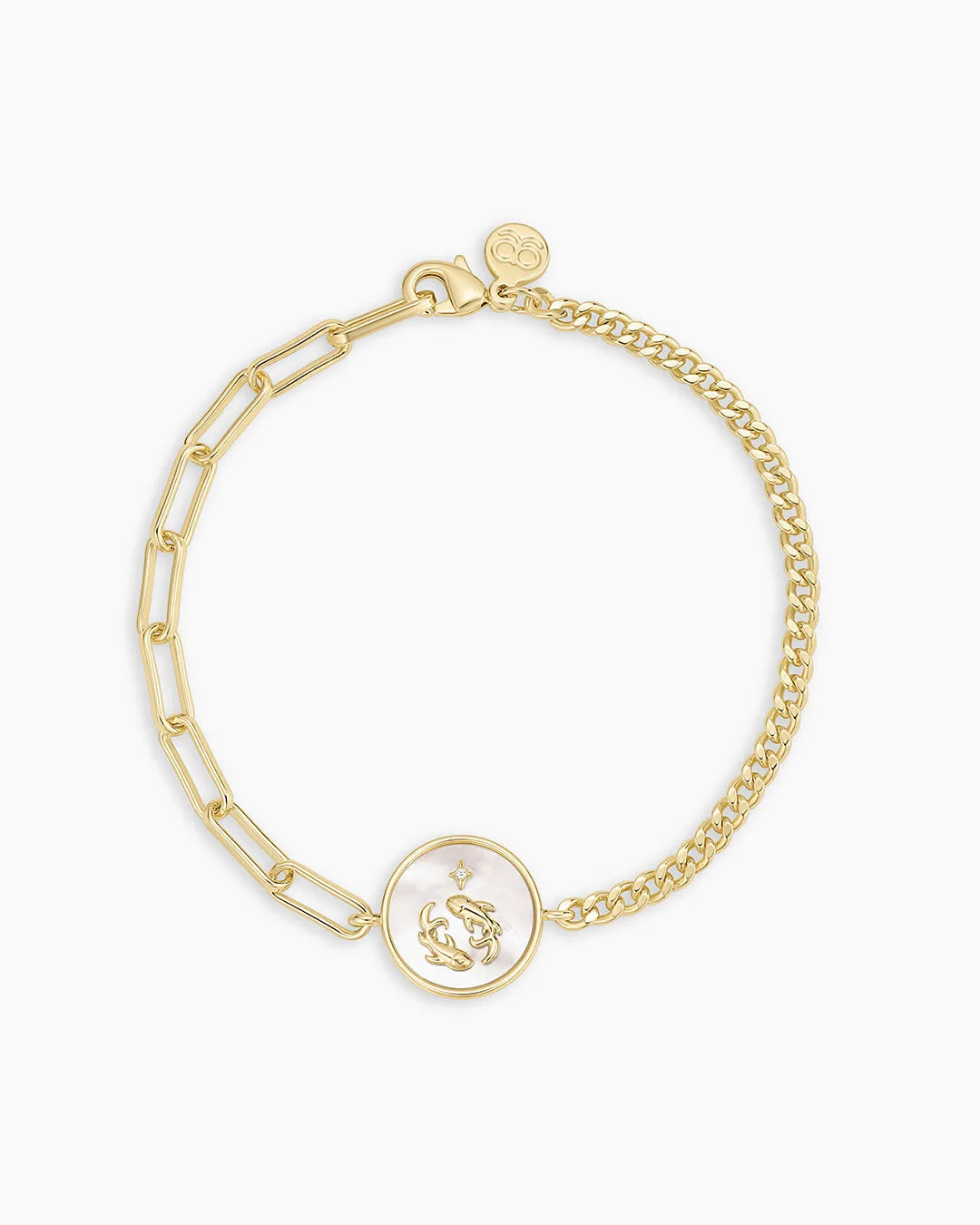 Vintage Zodiac Bracelet in 18K Gold Plated