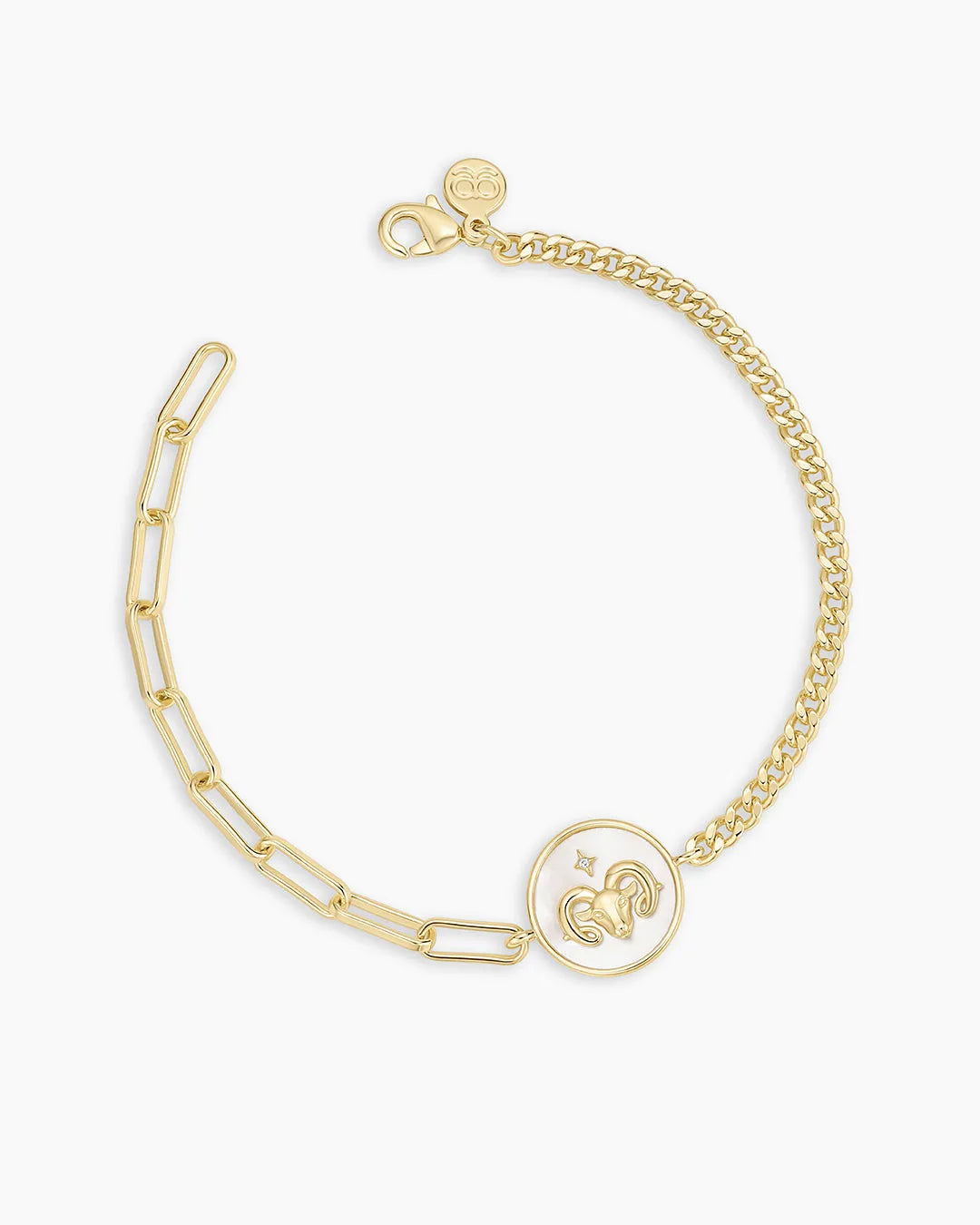 Vintage Zodiac Bracelet in 18K Gold Plated