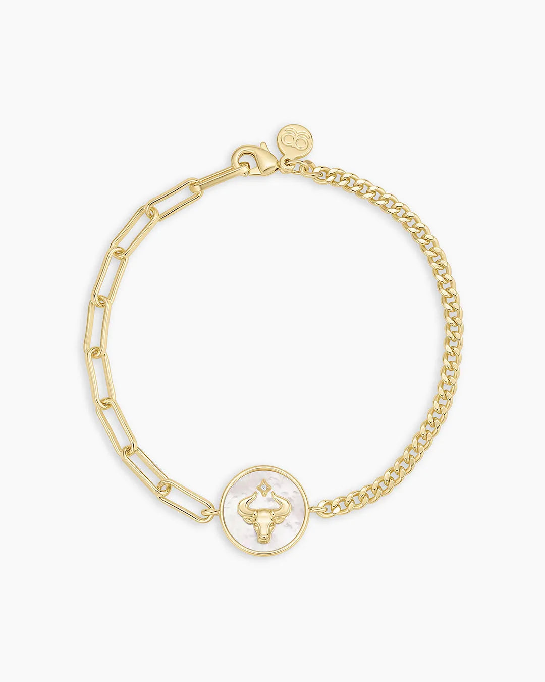 Vintage Zodiac Bracelet in 18K Gold Plated