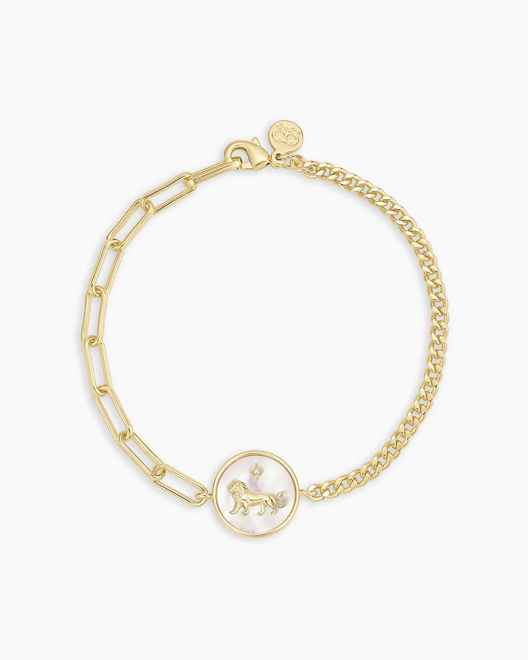 Vintage Zodiac Bracelet in 18K Gold Plated