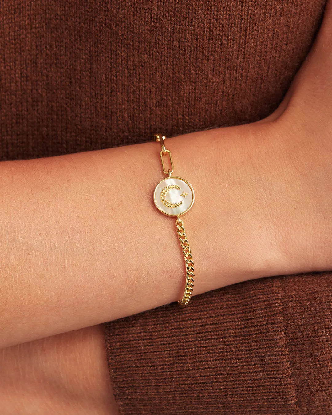 Vintage Zodiac Bracelet in 18K Gold Plated