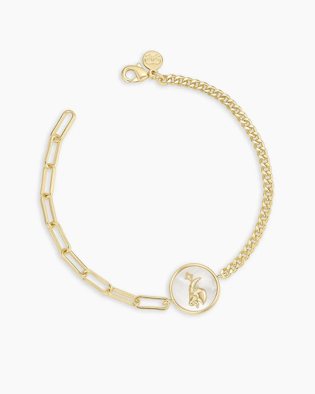 Vintage Zodiac Bracelet in 18K Gold Plated