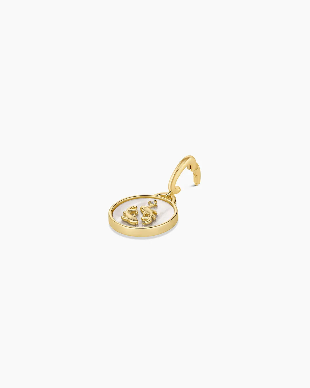 Vintage Zodiac Charm in 18K Gold Plated